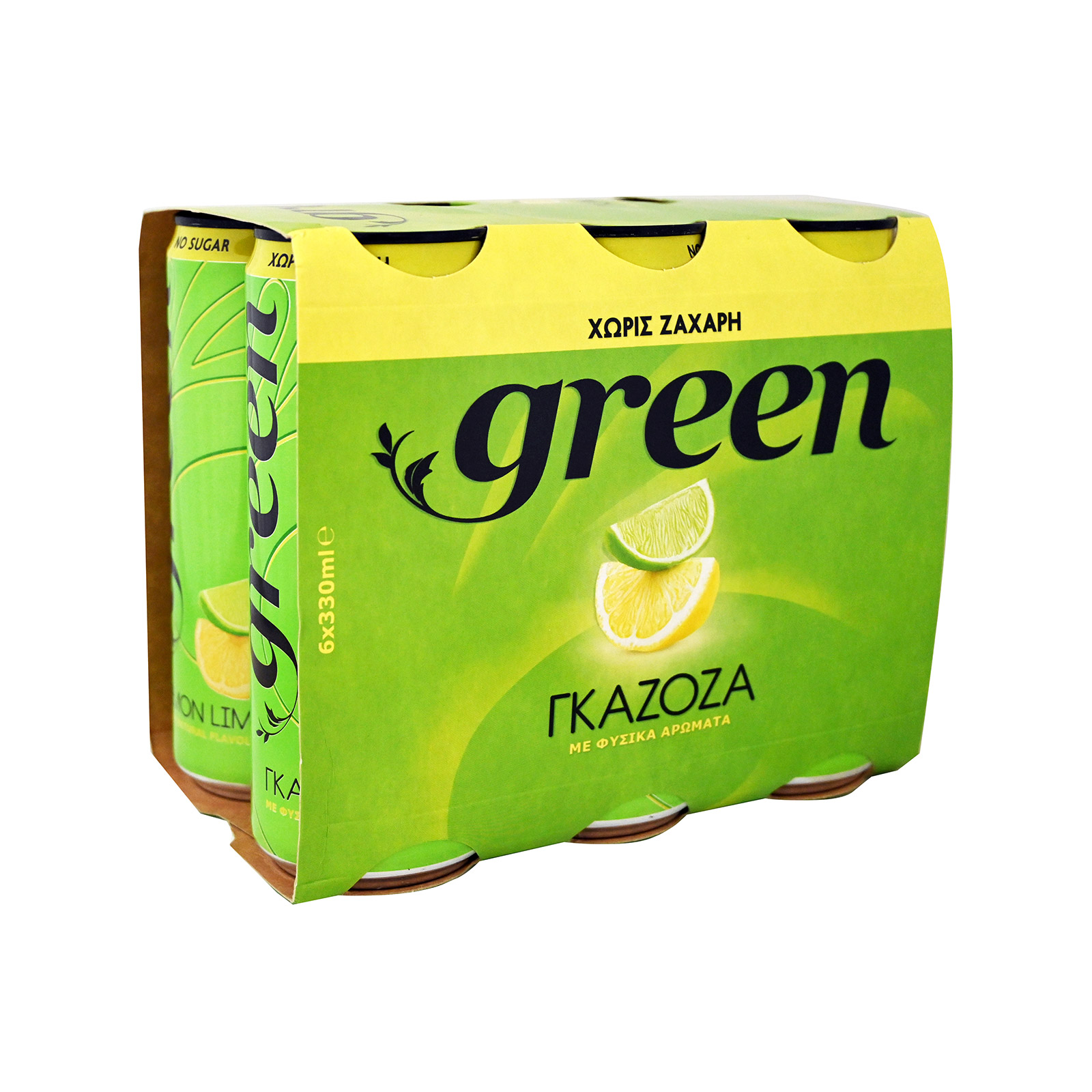 Green αναψυκτικό γκαζόζα 6x330ml εικόνα 1