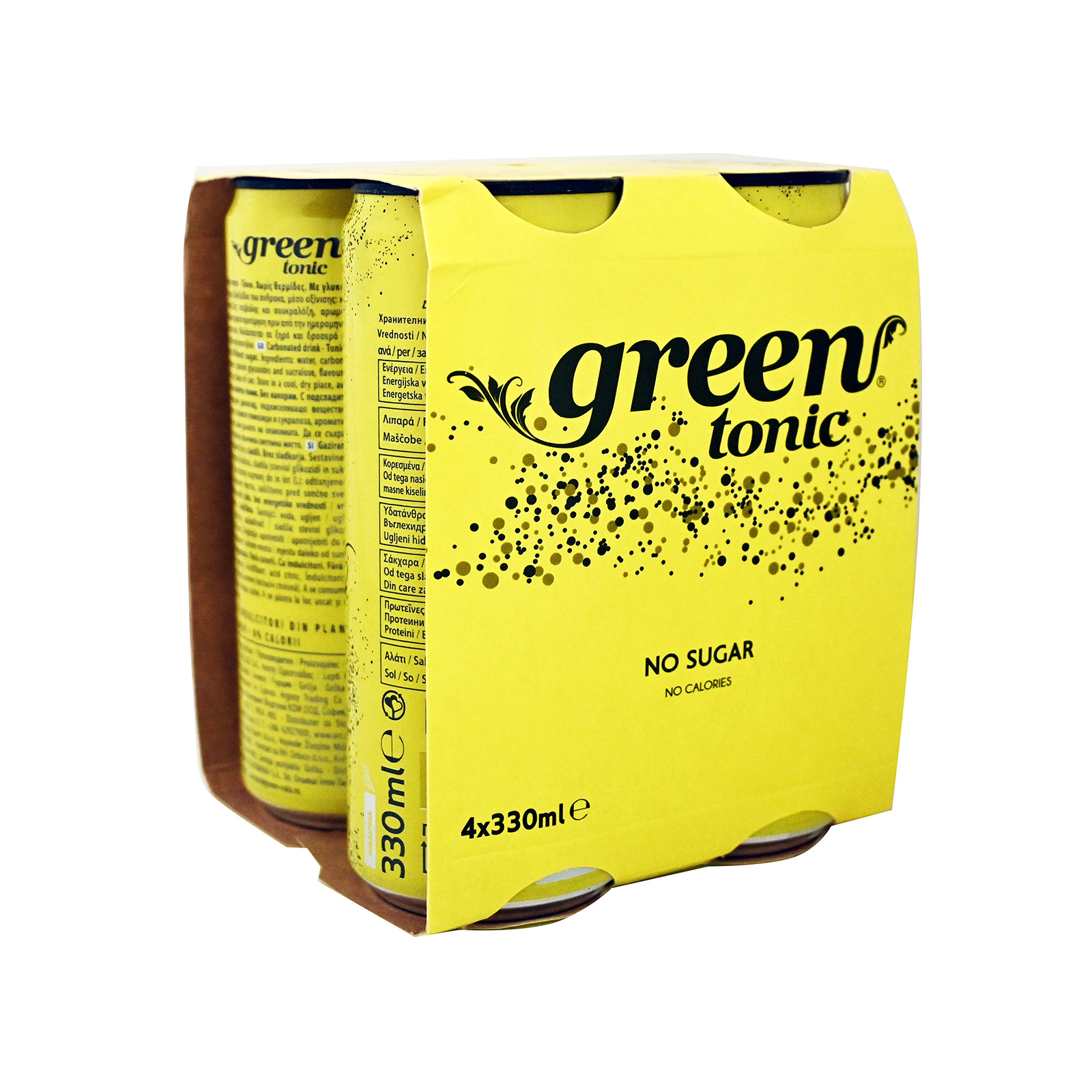Green Tonic αναψυκτικό 4x330ml εικόνα 1