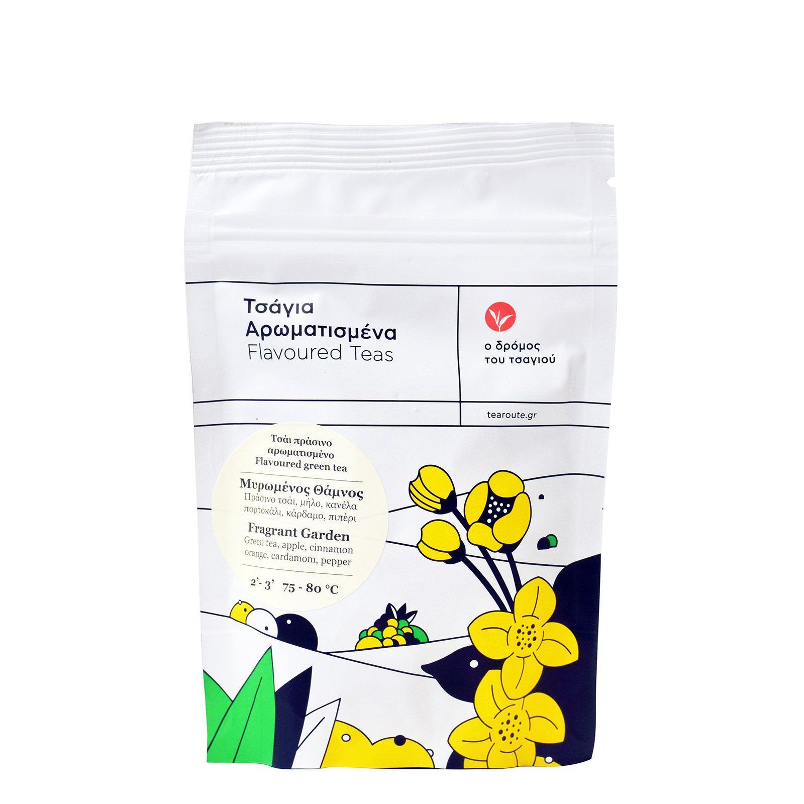 Ο Δρόμος του τσαγιού Μυρωμένος θάμνος τσάι πράσινο αρωματισμένο 50g εικόνα 1