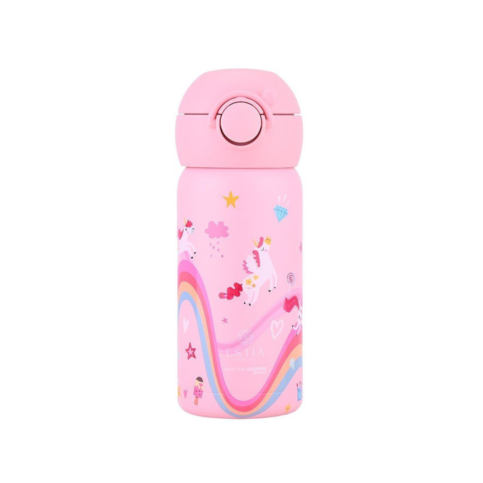 Estia 01-34184 θερμός παιδικό rainbow dreams 350ml εικόνα 1