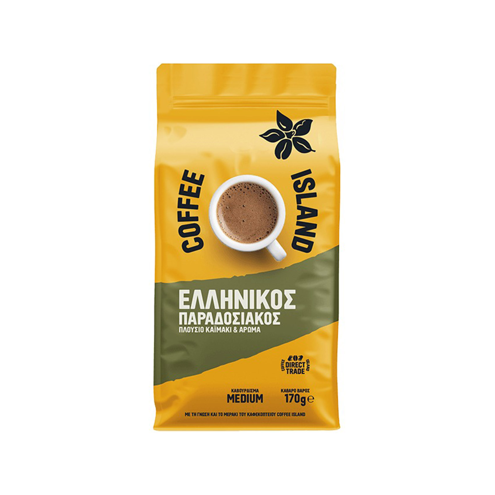 Coffee Island Παραδοσιακός καφές ελληνικός 170g εικόνα 1
