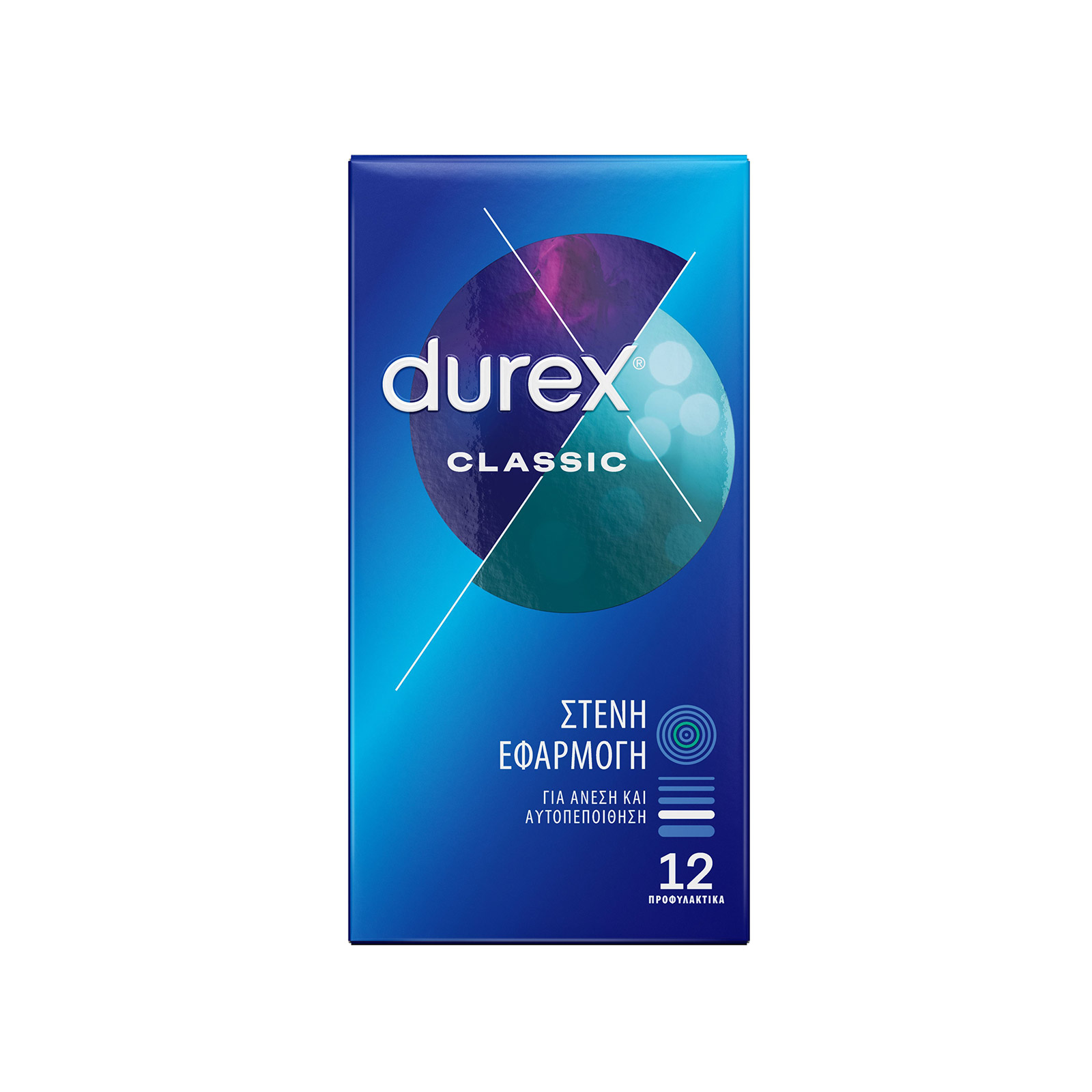 Durex Classic προφυλακτικά στενή εφαρμογή 12τεμ εικόνα 1