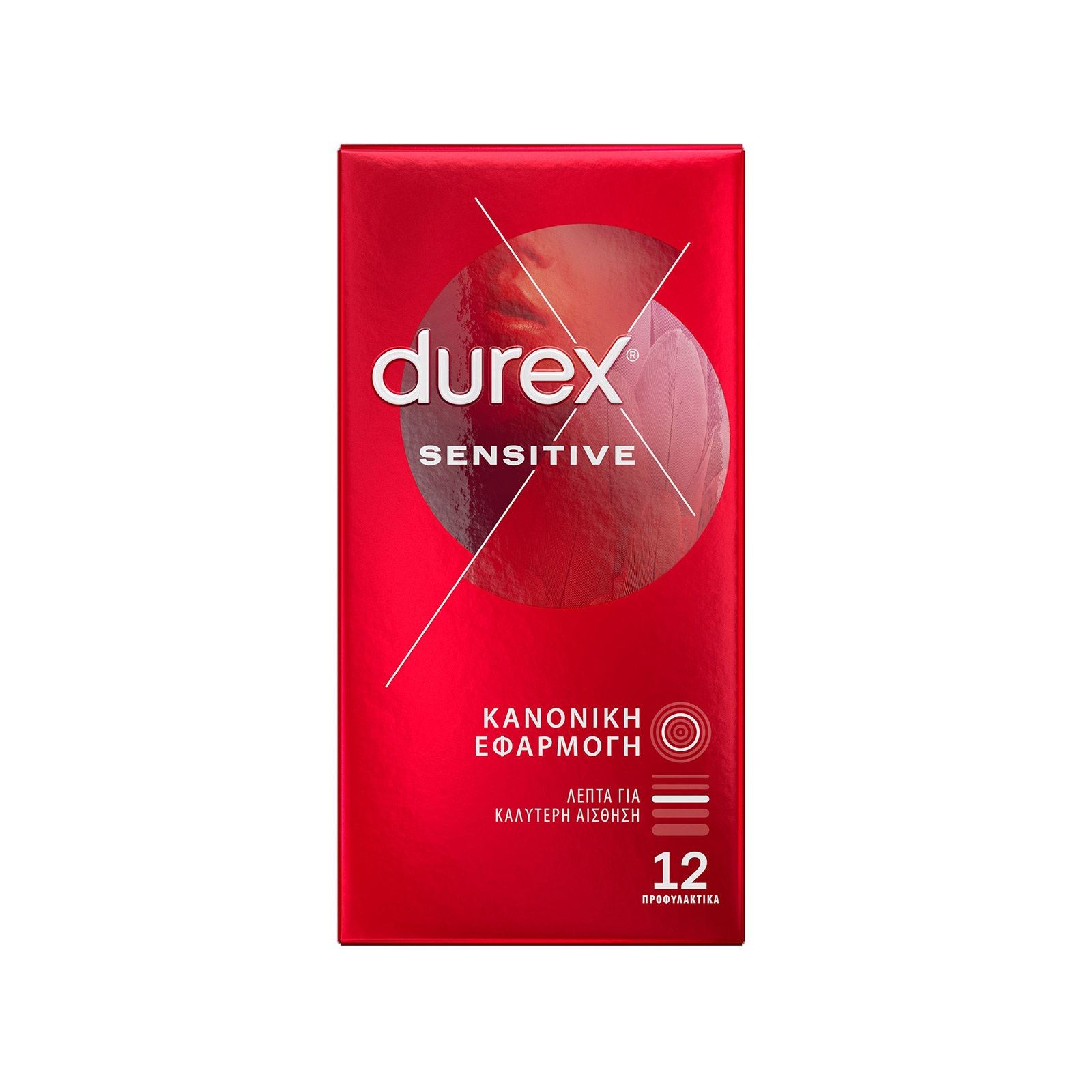 Durex Sensitive προφυλακτικά sensitive 12τεμ εικόνα 1