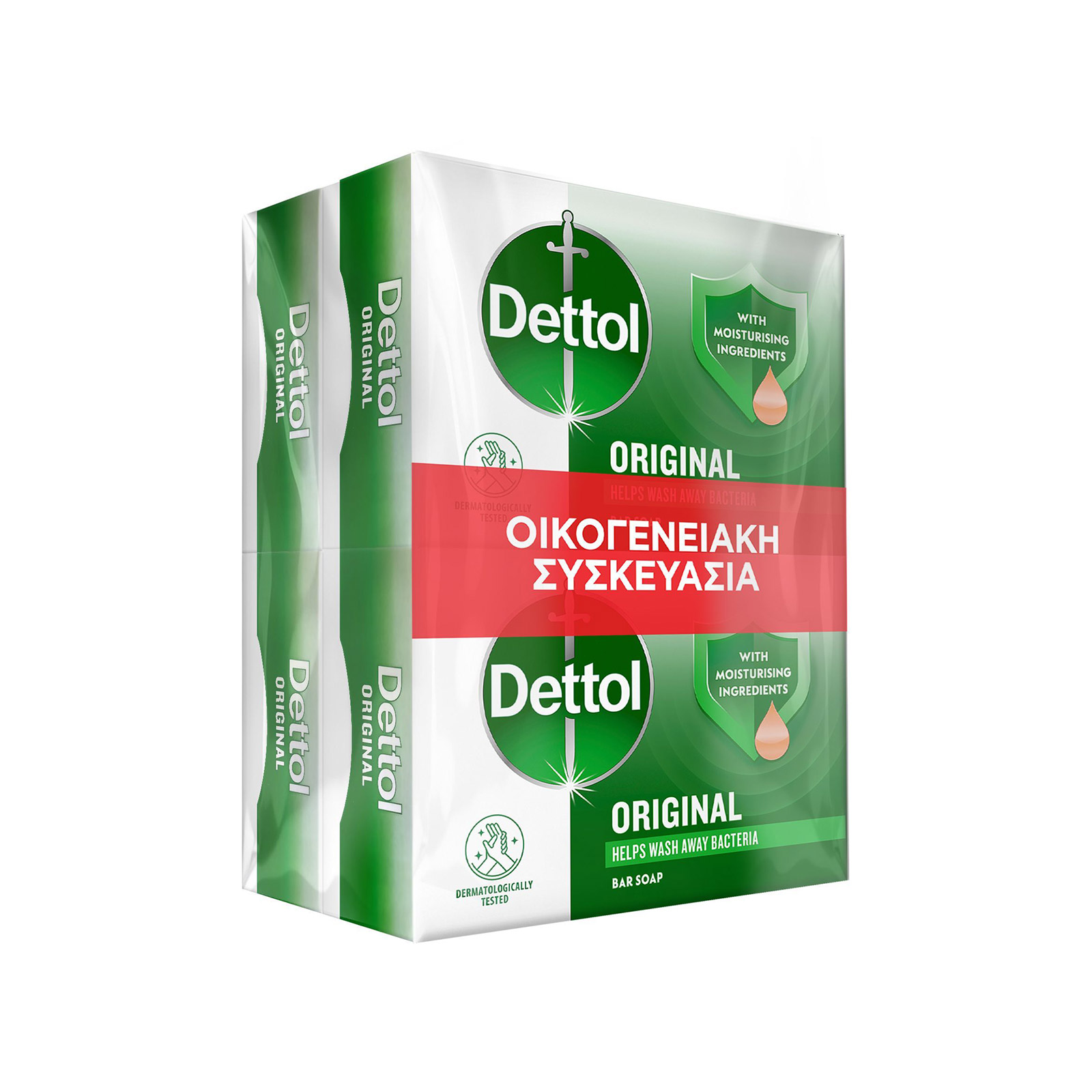 Dettol σαπούνι classic 4x85g εικόνα 1