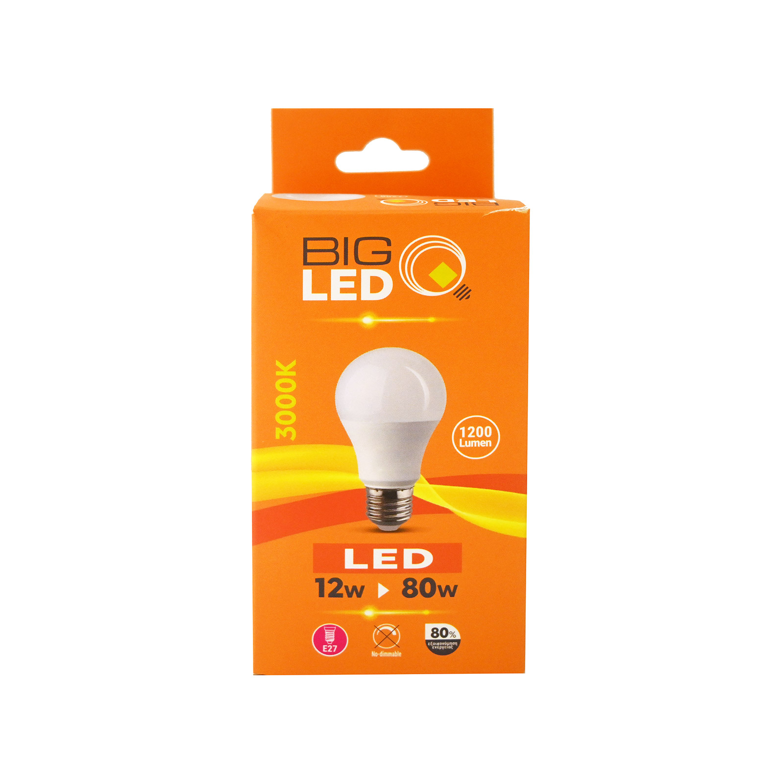 Big Solar Ε27 λάμπα led 12w εικόνα 1