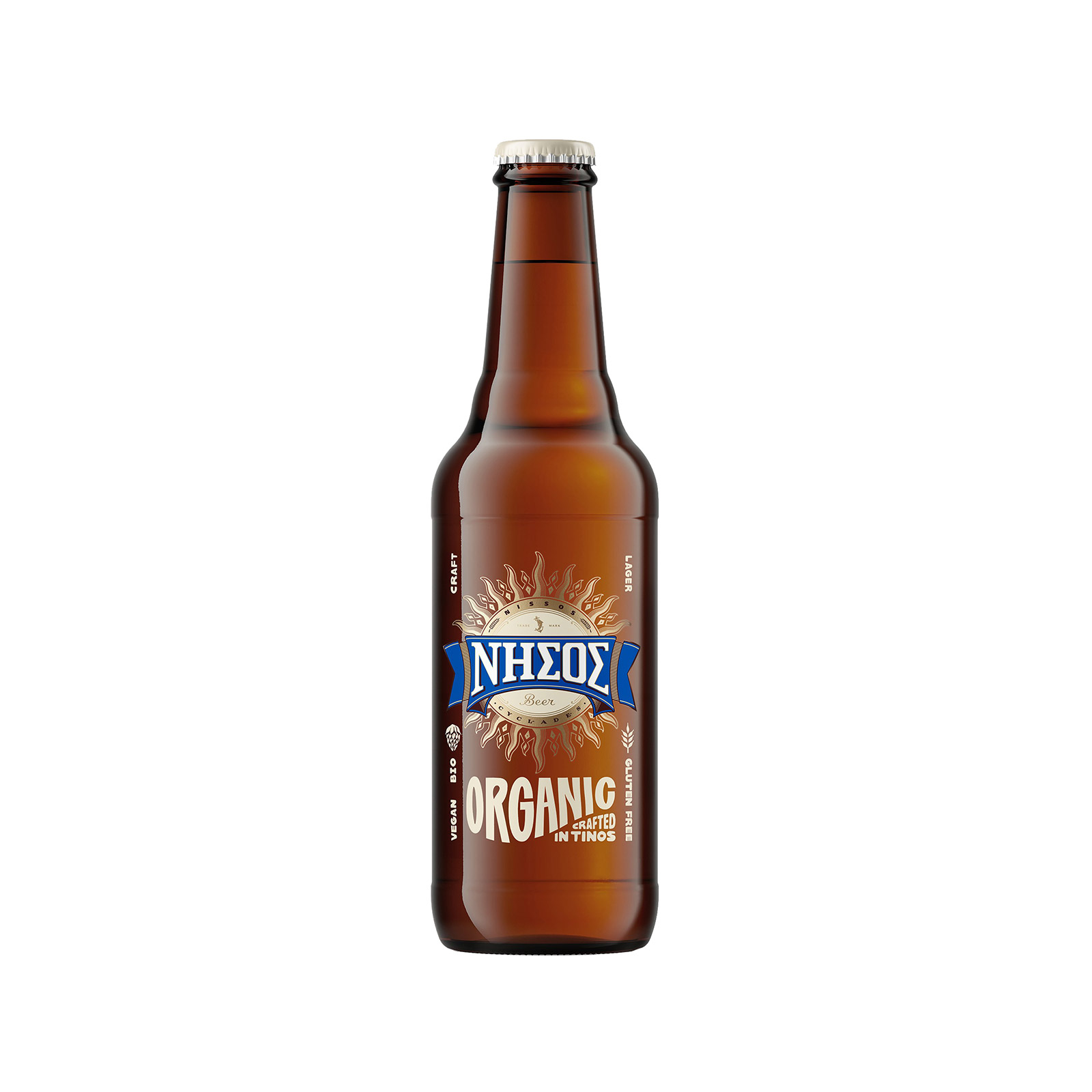 Νήσος All day lager μπίρα 330ml εικόνα 1