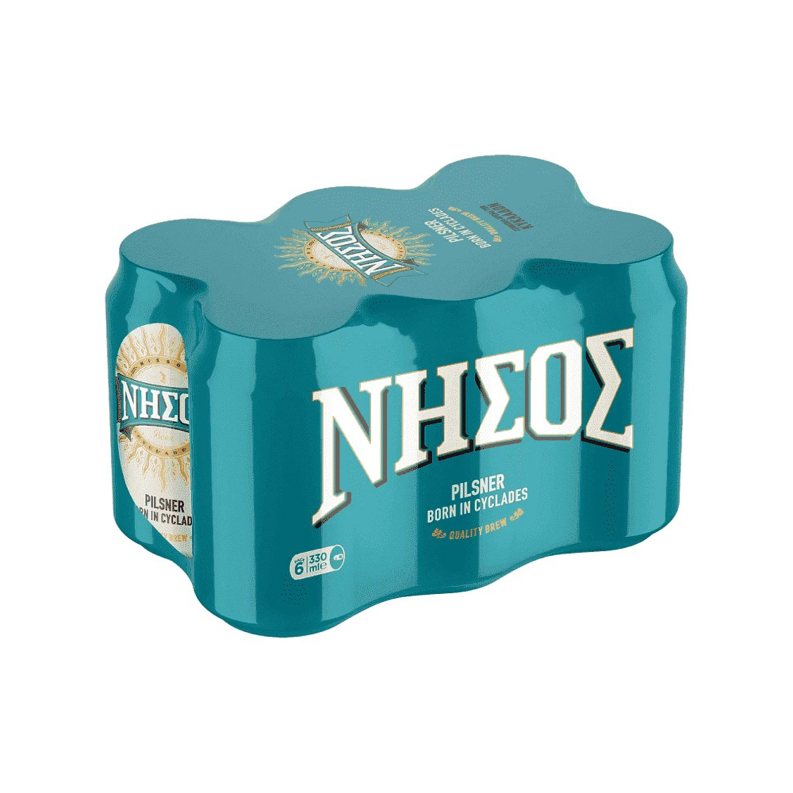 Νήσος Pilsner μπίρα 6x330ml εικόνα 1