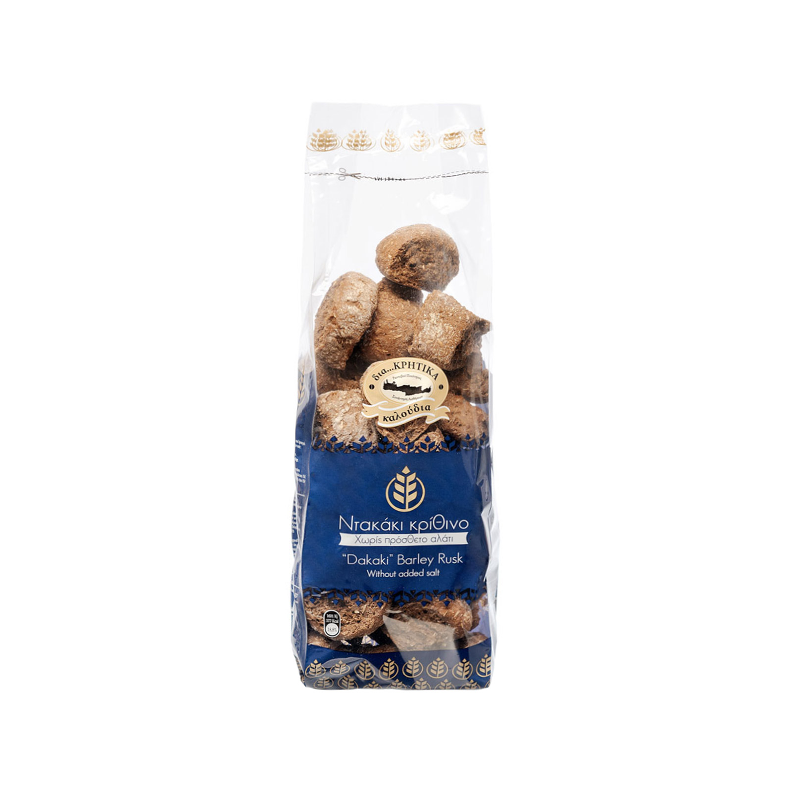 ΔιαΚρητικά καλούδια ντακάκια χωρίς αλάτι 380g εικόνα 1