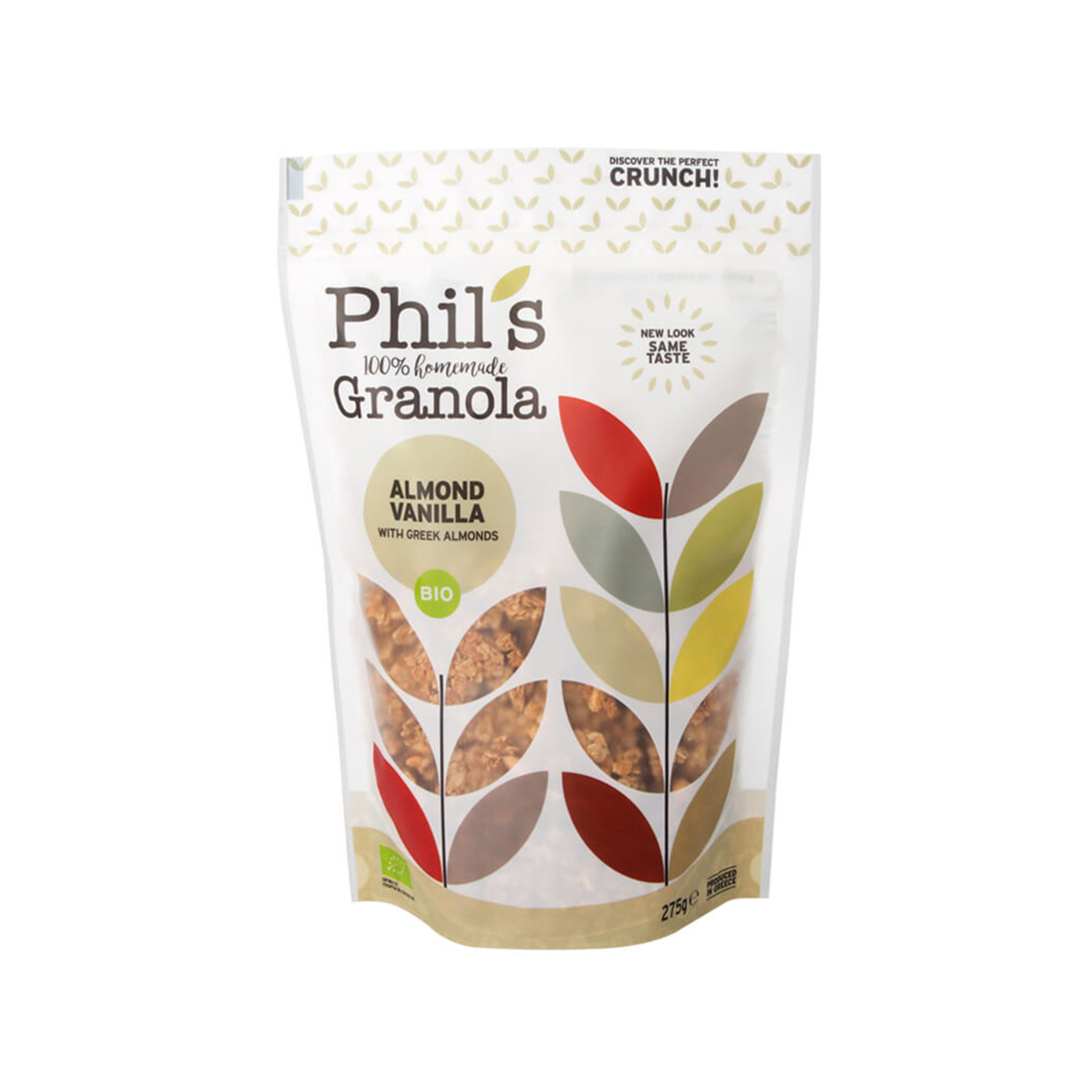 Phil's δημητριακά granola almond vanilla 275g εικόνα 1
