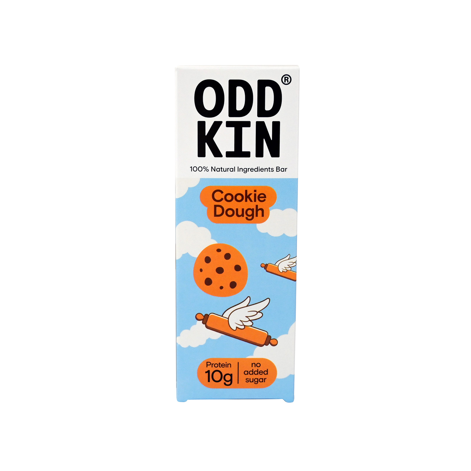 Oddkin μπάρα χουρμά με φυτική πρωτεϊνη cookie dough 50g εικόνα 1