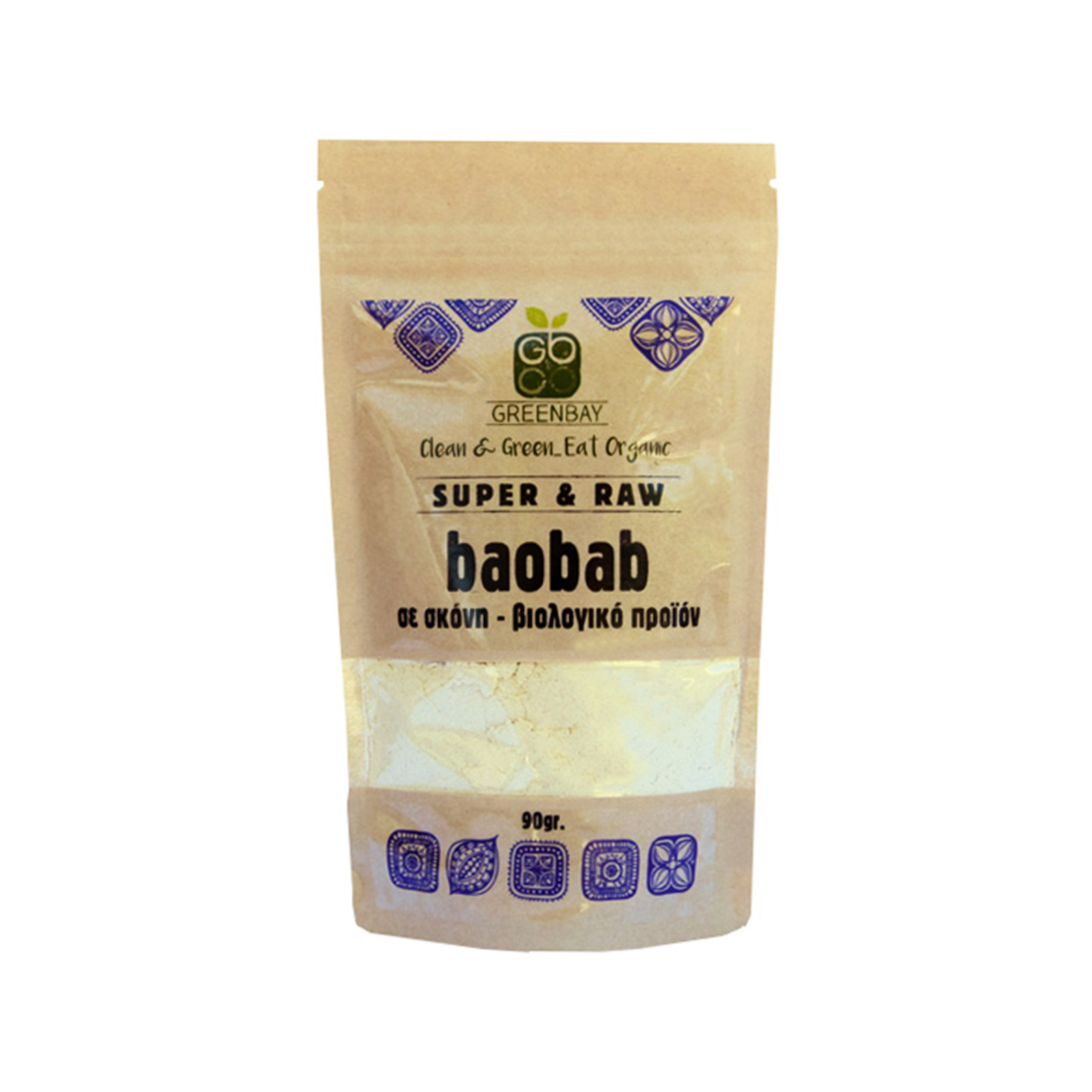 Greenbay Supernutrients baobab σκόνη 90g εικόνα 1