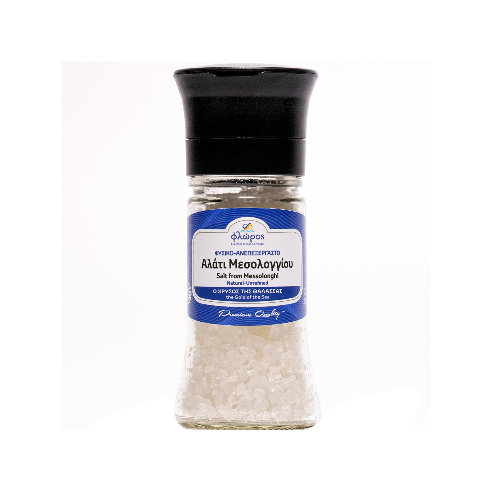 Φλώρος αλάτι θαλασσινό φυσικό, ανεπεξέργαστο 100g εικόνα 1