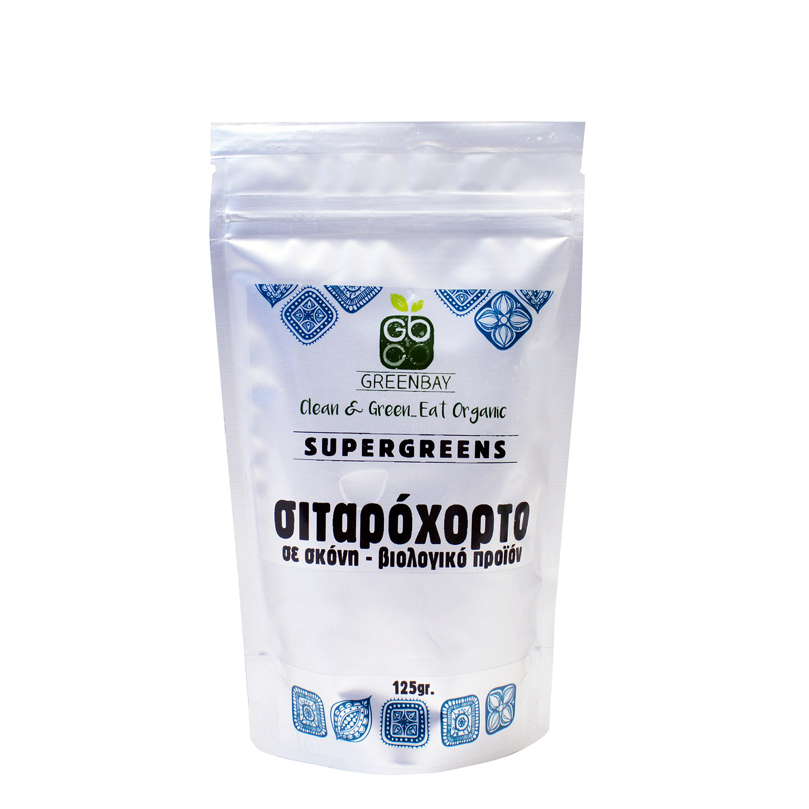 Greenbay σιταροχορτο σκόνη 125g εικόνα 1