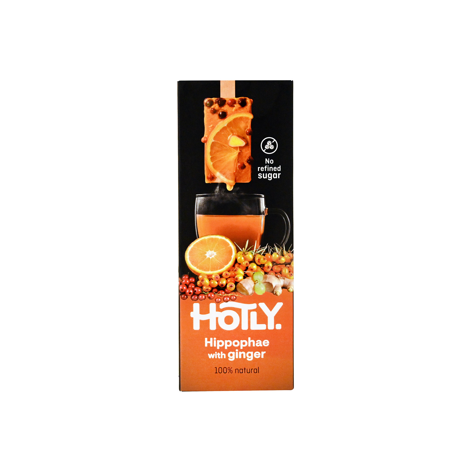 Hotly Beverage drink mix hippophae with ginger 50g image 1