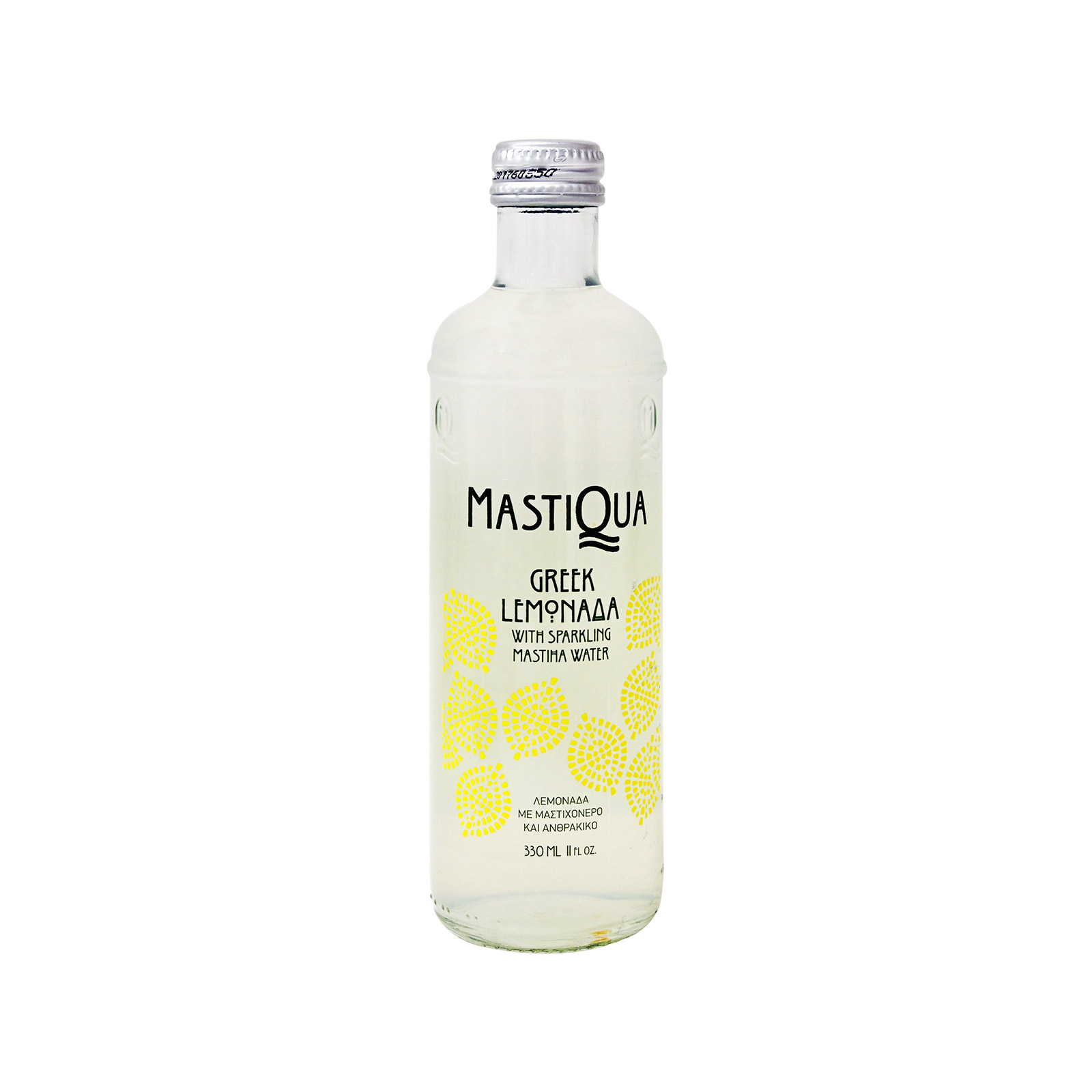 Mastiqua αναψυκτικό λεμονάδα με μαστιχόνερο & ανθρακικό 330ml εικόνα 1