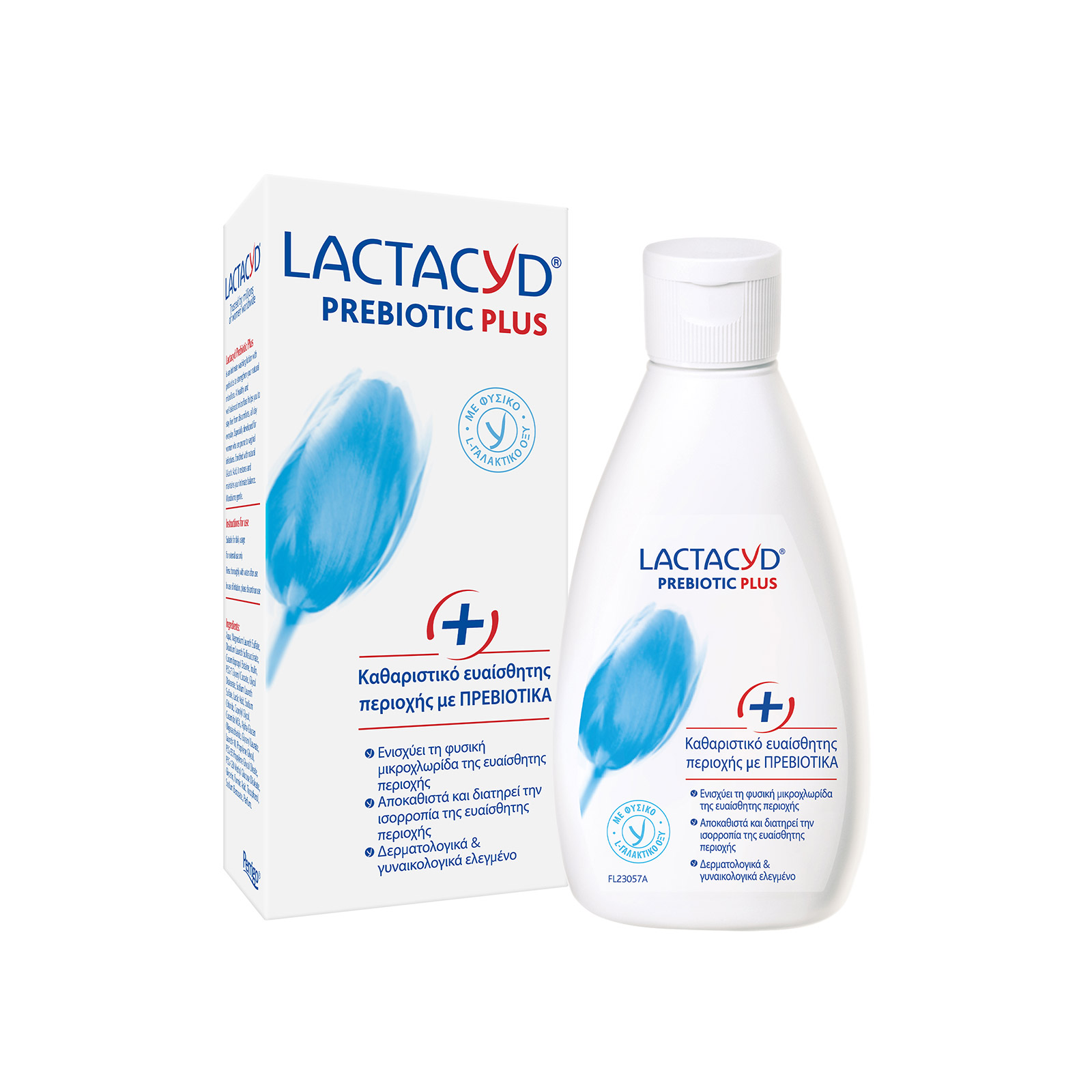 Lactacyd Prebiotic plus υγρό ευαίσθητης περιοχής με πρεβιοτικα 200ml εικόνα 1