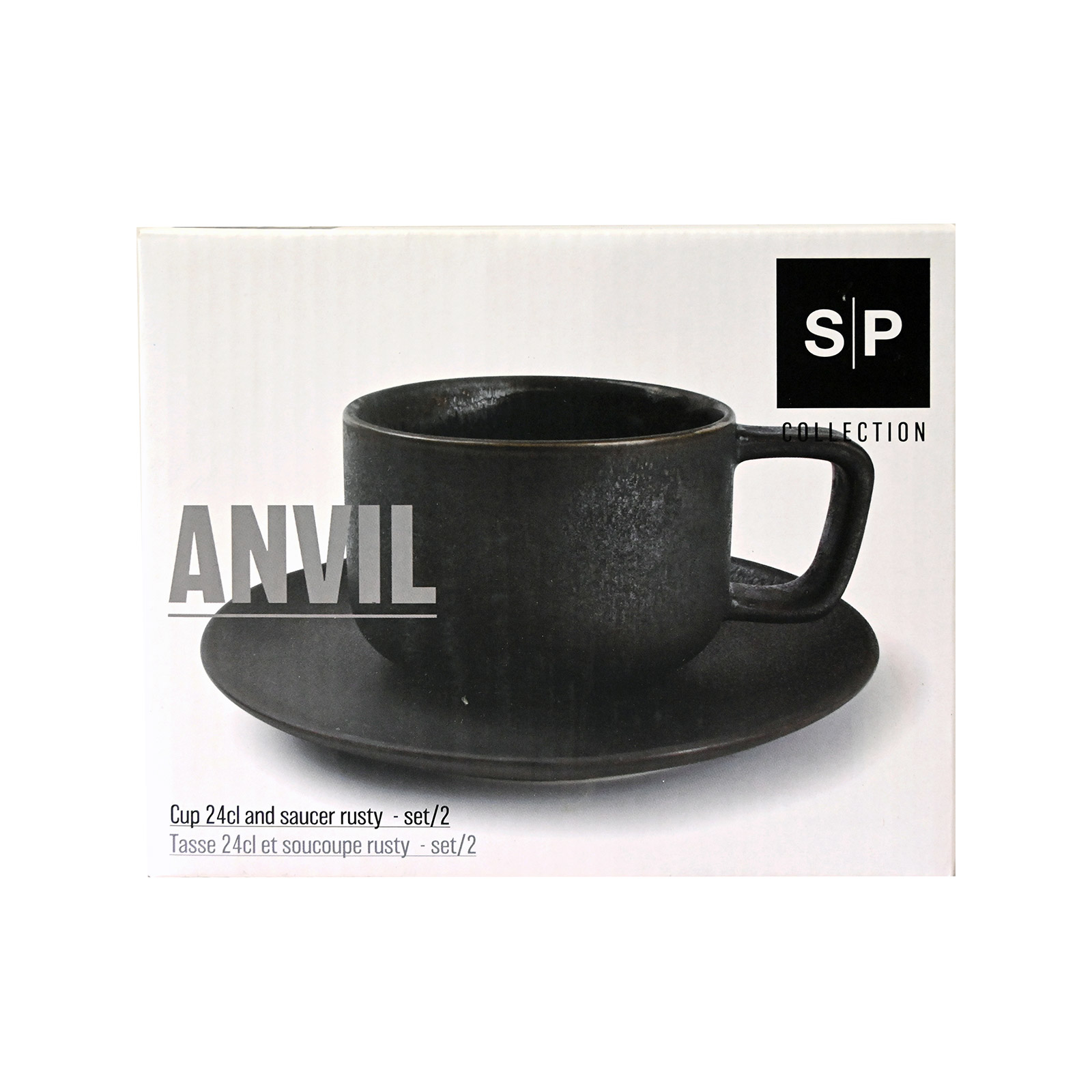 Salt & Pepper Anvil 803504 κούπα με πιατάκι εικόνα 1