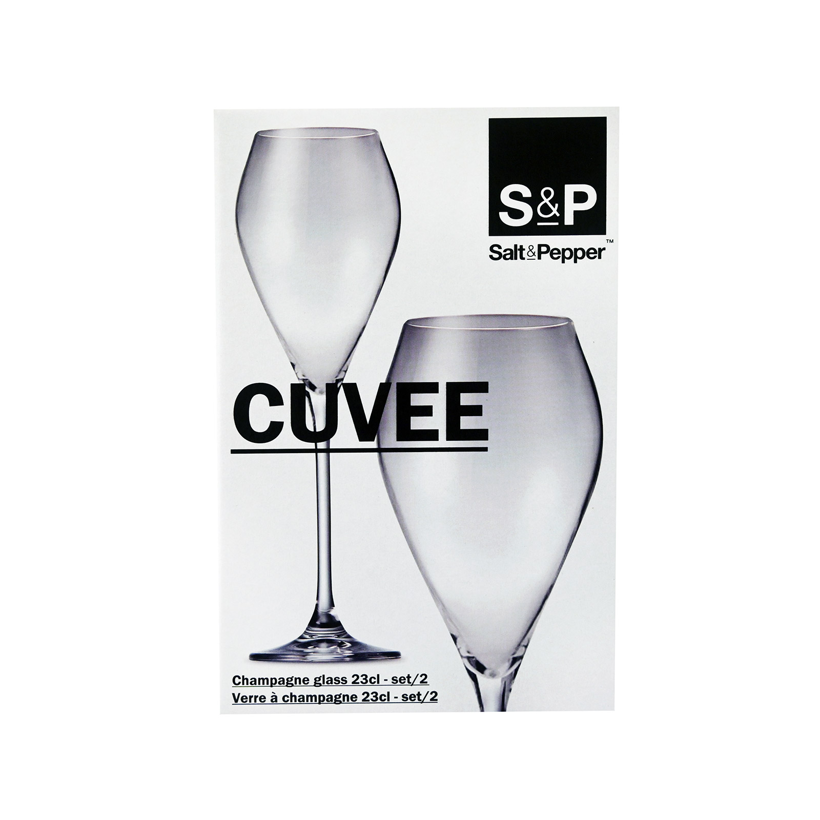 Salt & Pepper 852721 champagne flutes 2pcs image 1