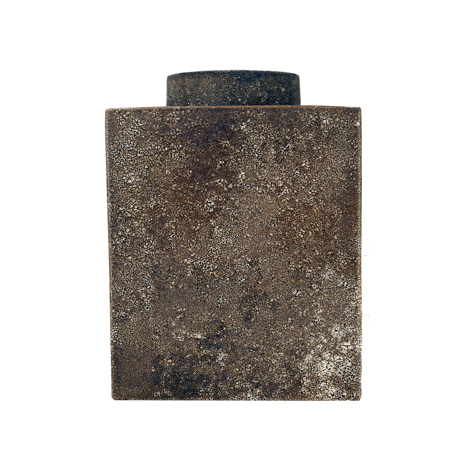 Salt & Pepper βάζο rusty cube 18.5x28 εικόνα 1