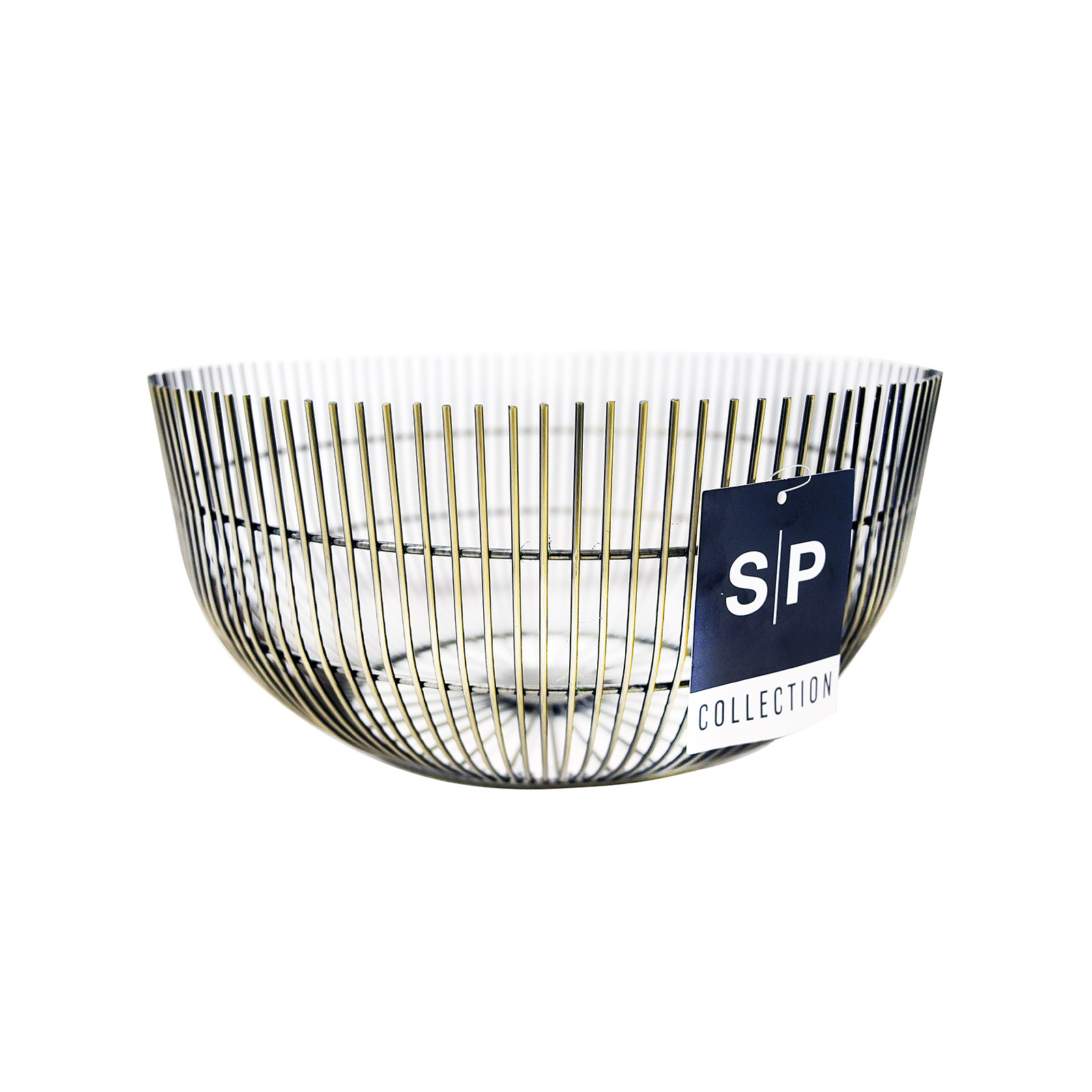 Salt & Pepper Iris καλάθι συρμάτινο χρυσό εικόνα 1