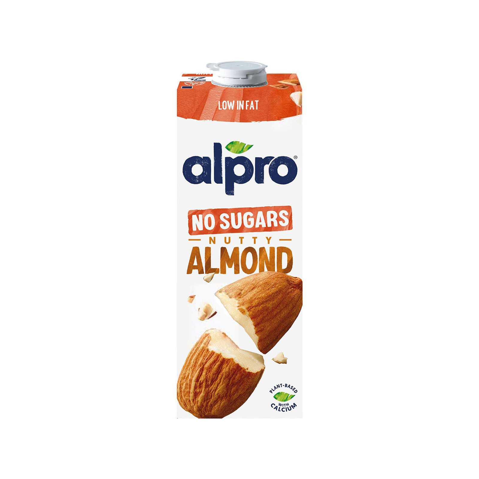 Alpro ρόφημα αμυγδάλου unsweetened 1lt εικόνα 1