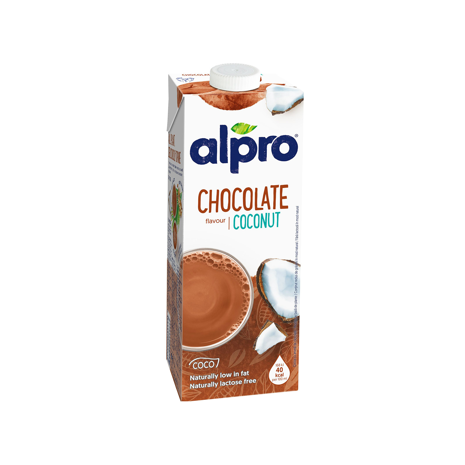 Alpro coconut drink with chocolate flavour 1lt image 1