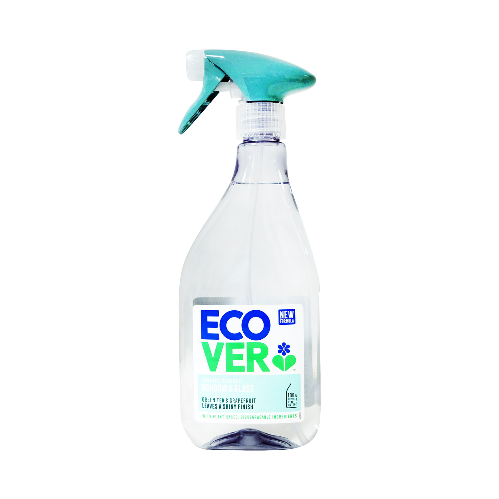 Ecover spray καθαρισμού τζαμιών green tea & grapefruit 500ml εικόνα 1