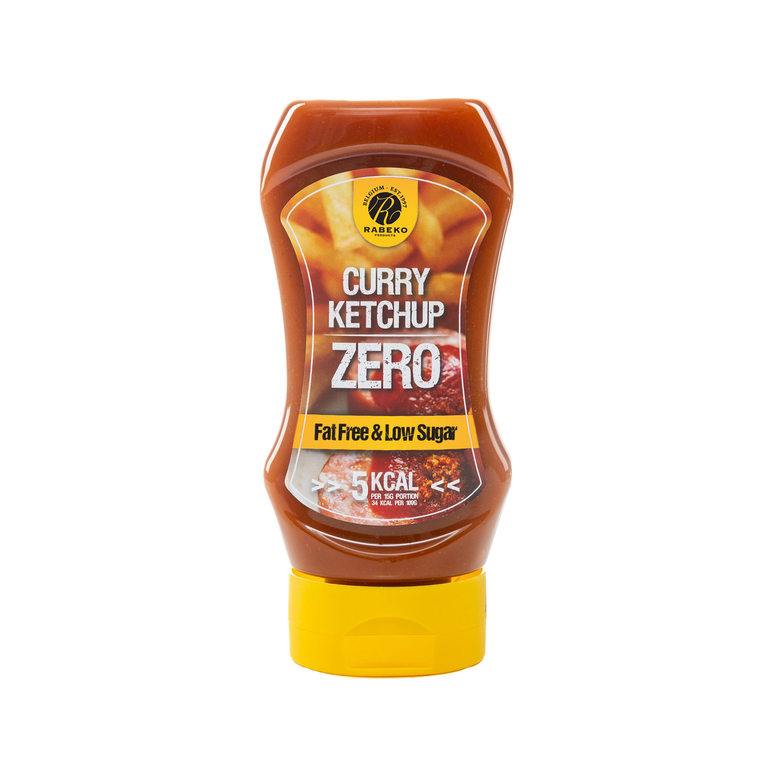 Rabeko Zero σάλτσα έτοιμη curry ketchup 350ml εικόνα 1