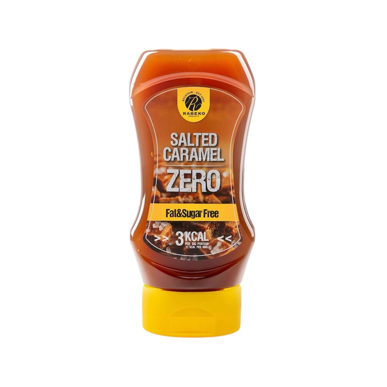 Rabeko Zero ready sauce salted caramel 350ml image 1