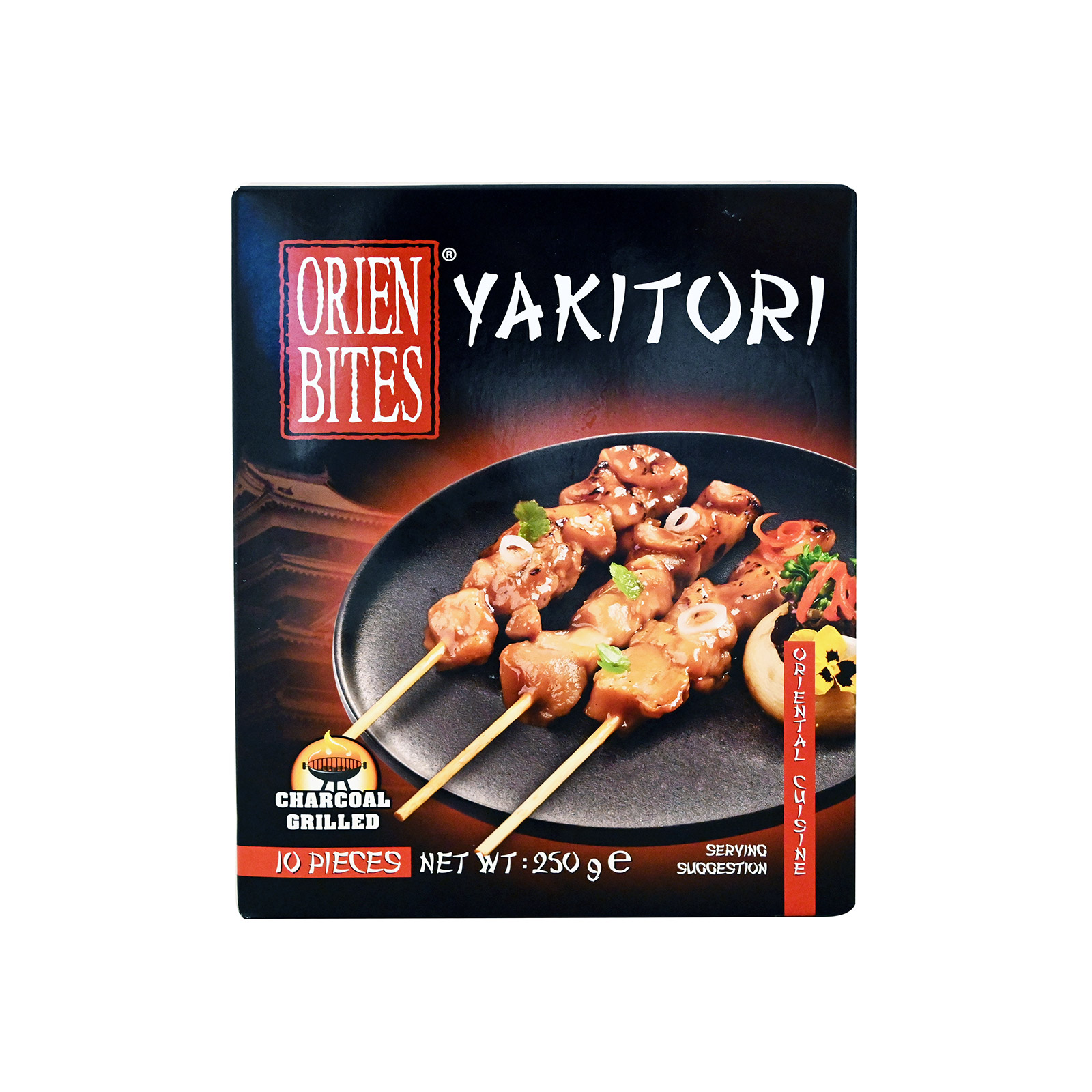 Orien Bites Yakitori κοτόπουλο σουβλάκι κτψ yakitori 250g εικόνα 1