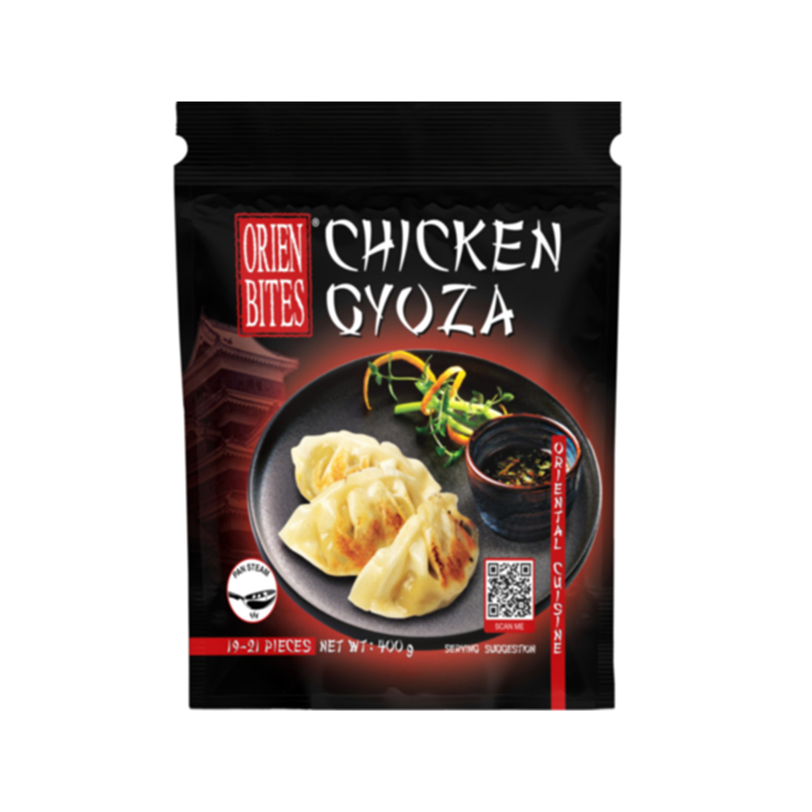 Orien Bites chicken gyosa 400g image 1