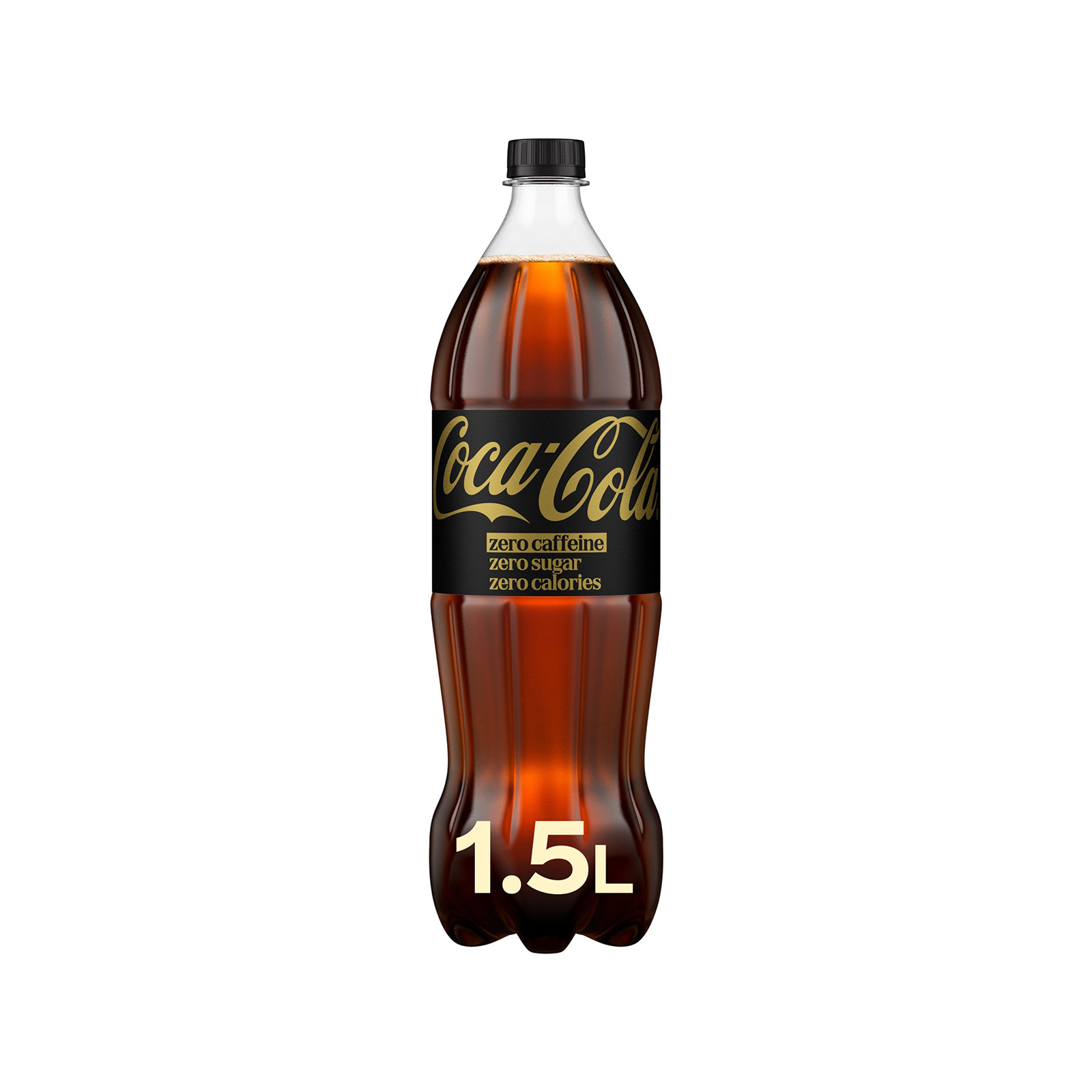 Coca Cola Zero caffeine αναψυκτικό 1.5lt εικόνα 1