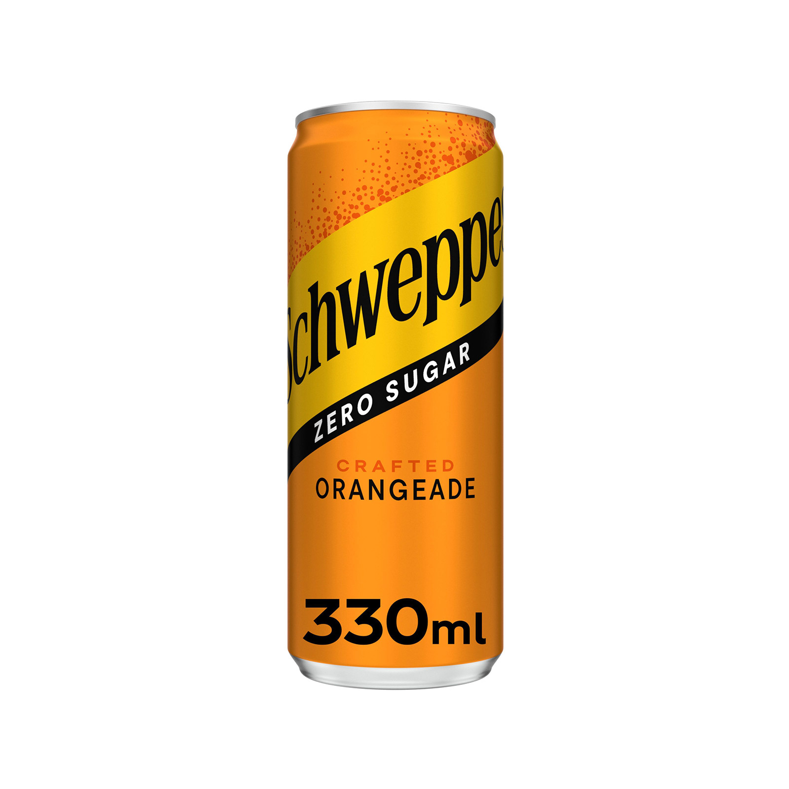 Schweppes αναψυκτικό πορτοκαλάδα με γεύση άνθος πορτοκαλιού 330ml εικόνα 1