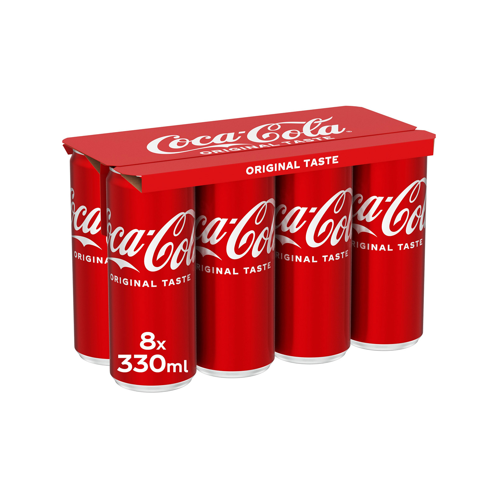 Coca Cola αναψυκτικό 8x330ml εικόνα 1