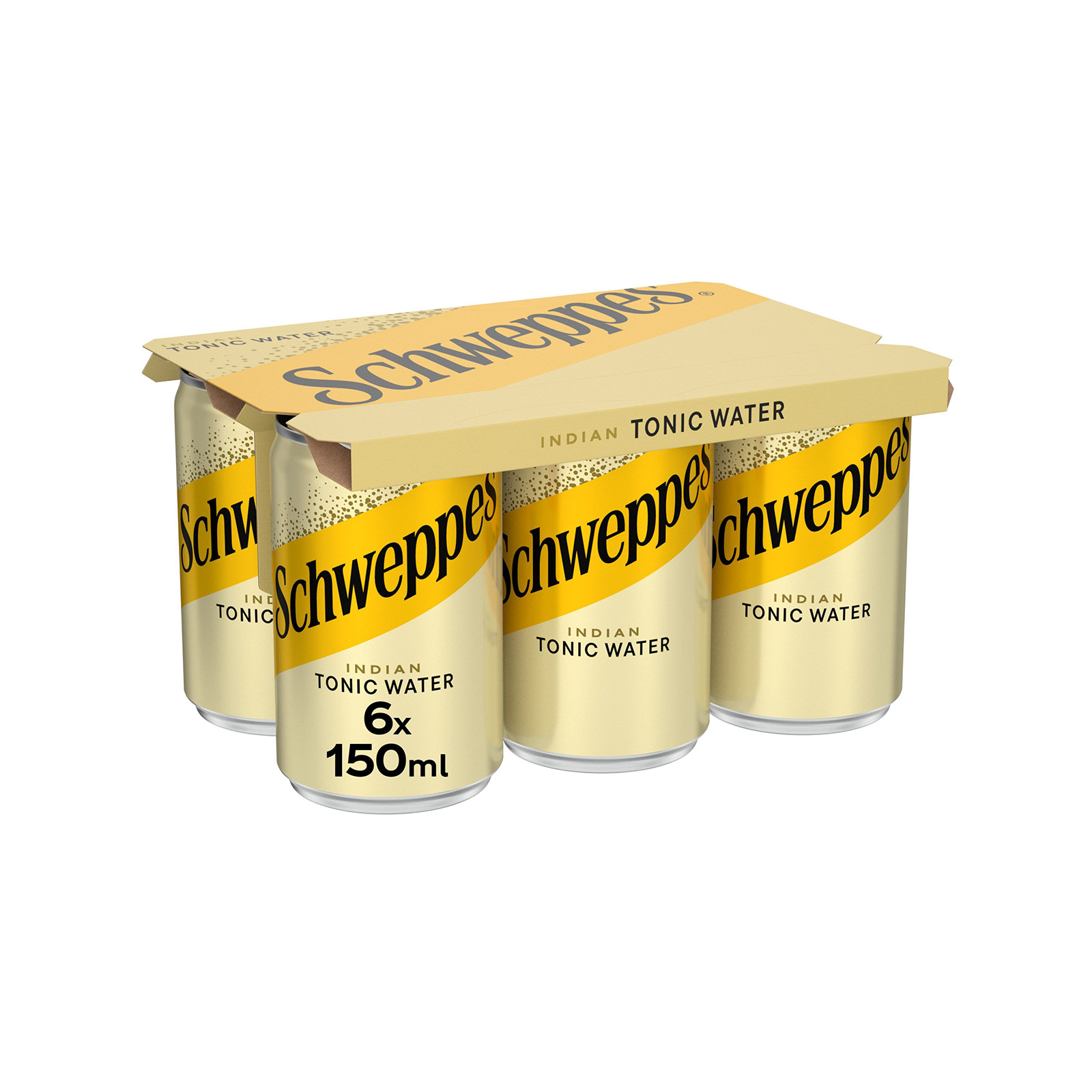 Schweppes Indian tonic water αναψυκτικό 6x150ml εικόνα 1