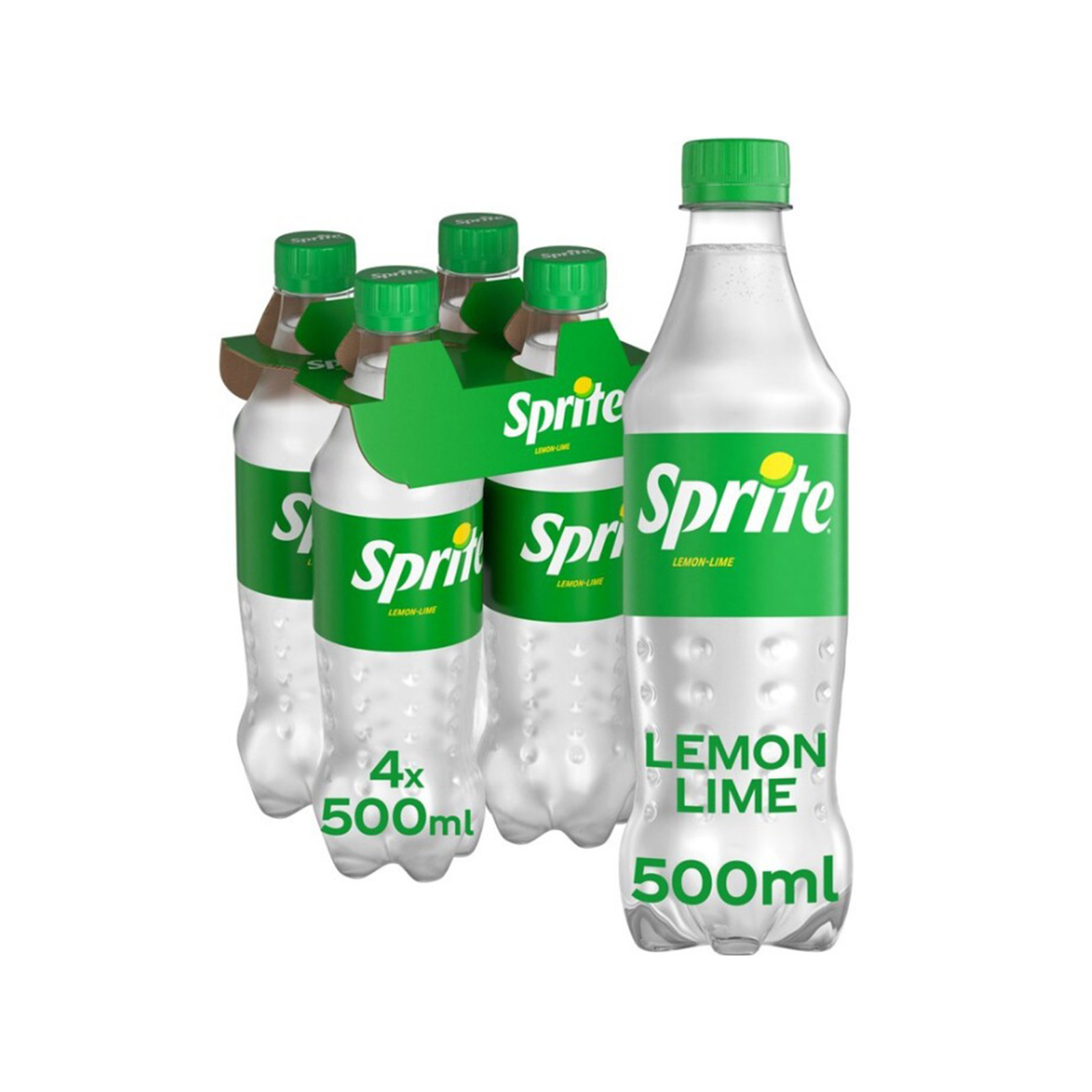 Sprite αναψυκτικό lemon lime 4x500ml εικόνα 1