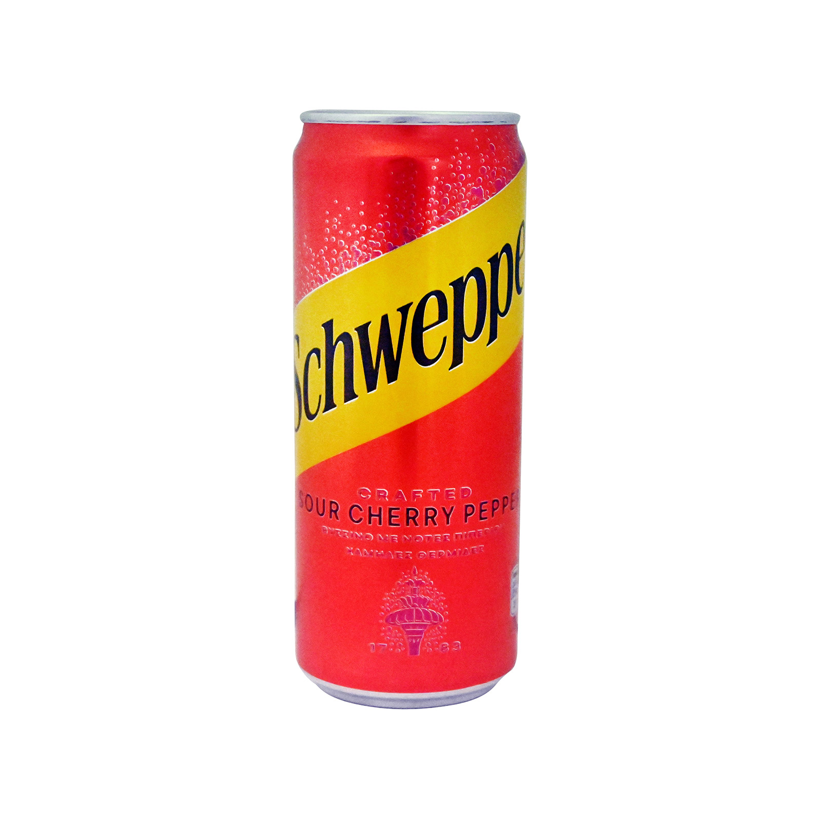 Schweppes αναψυκτικό sour cherry & black pepper 330ml εικόνα 1