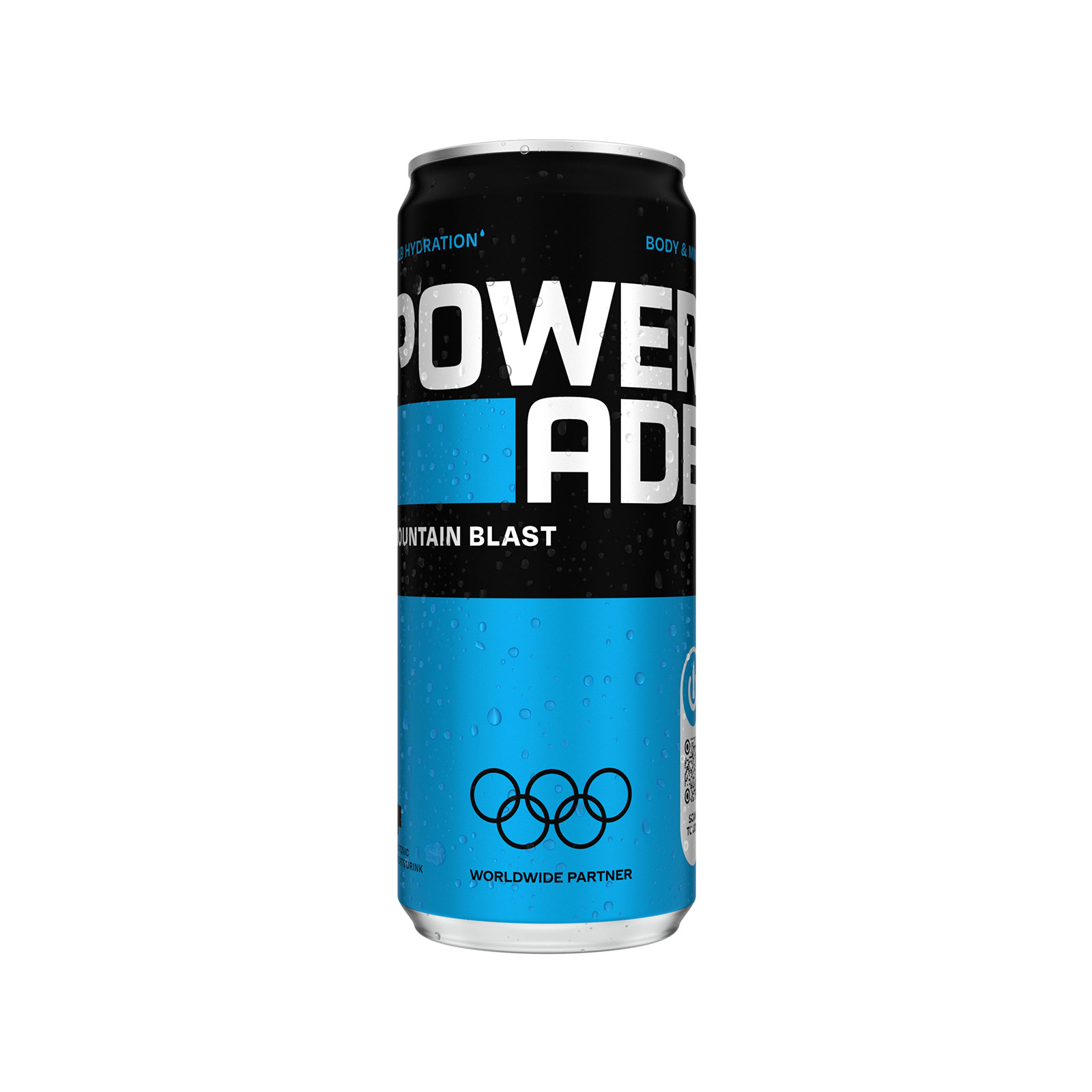 Powerade ενεργειακό ποτό mountain blast 330ml εικόνα 1