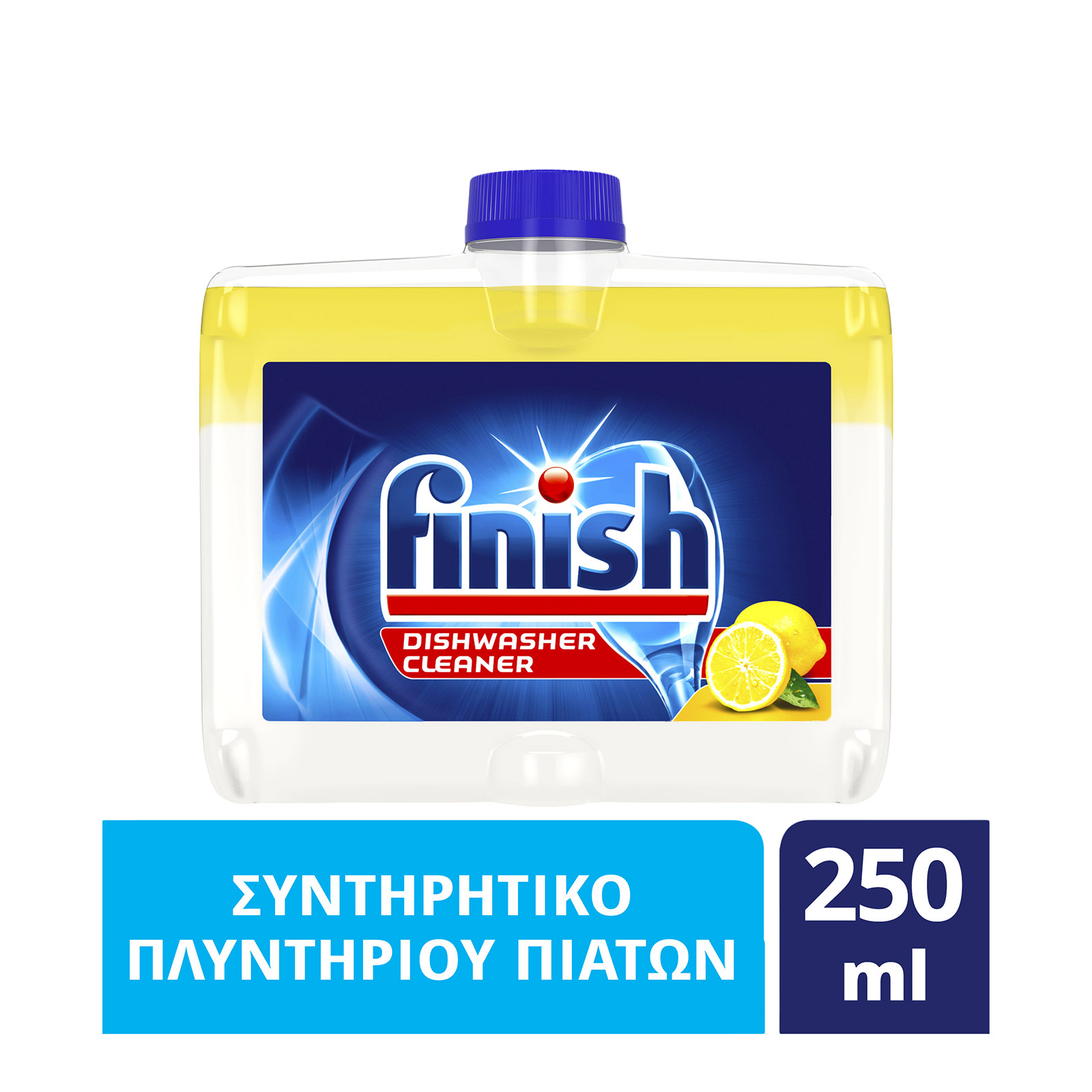 Finish dishwasher cleaner lemon shine 250ml image 1