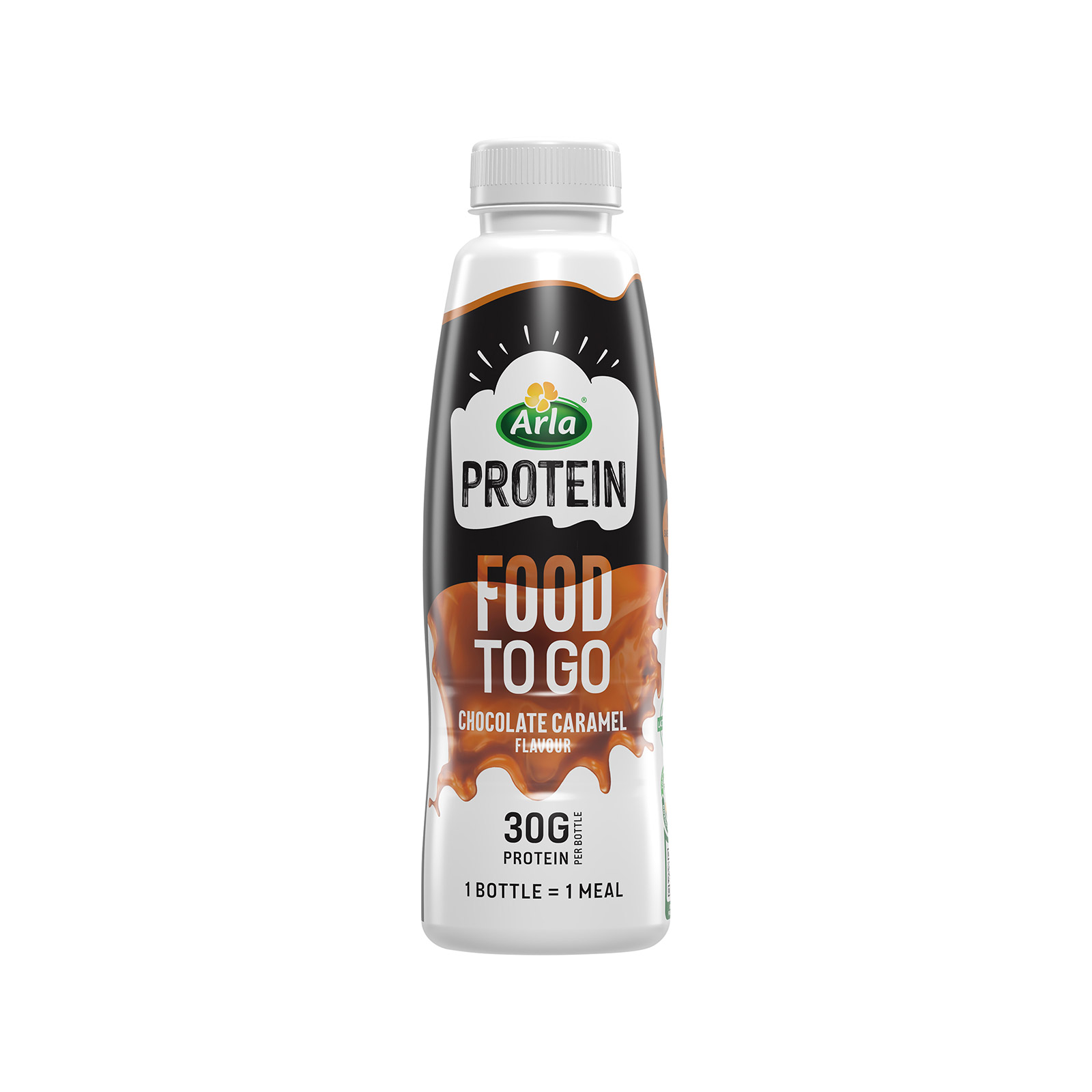 Arla Protein food to go ρόφημα πρωτεϊνης chocolate caramel 500ml εικόνα 1