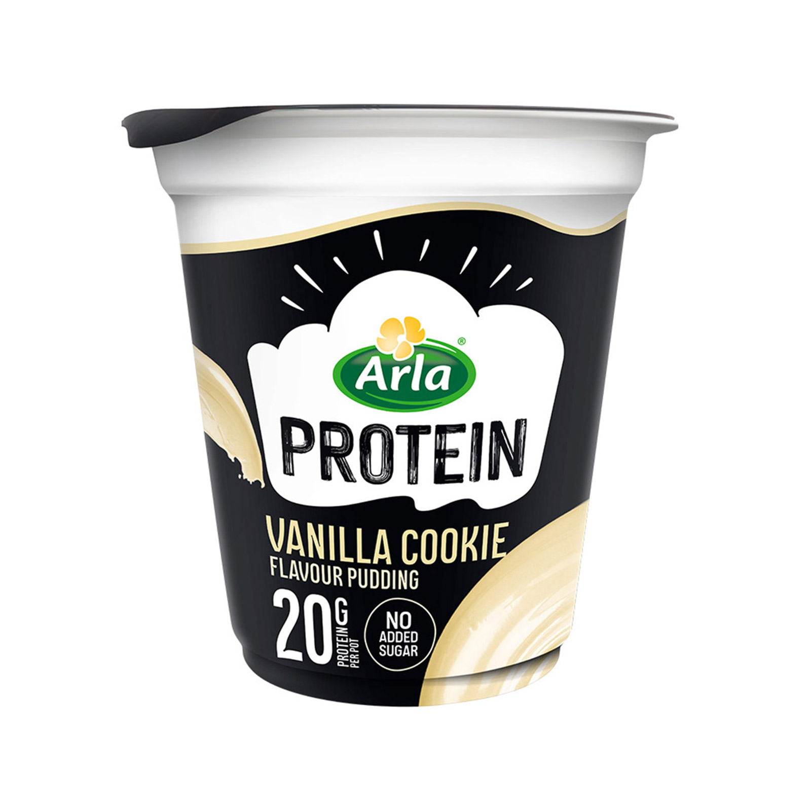 Arla Protein pudding vanilla cookie 200g image 1