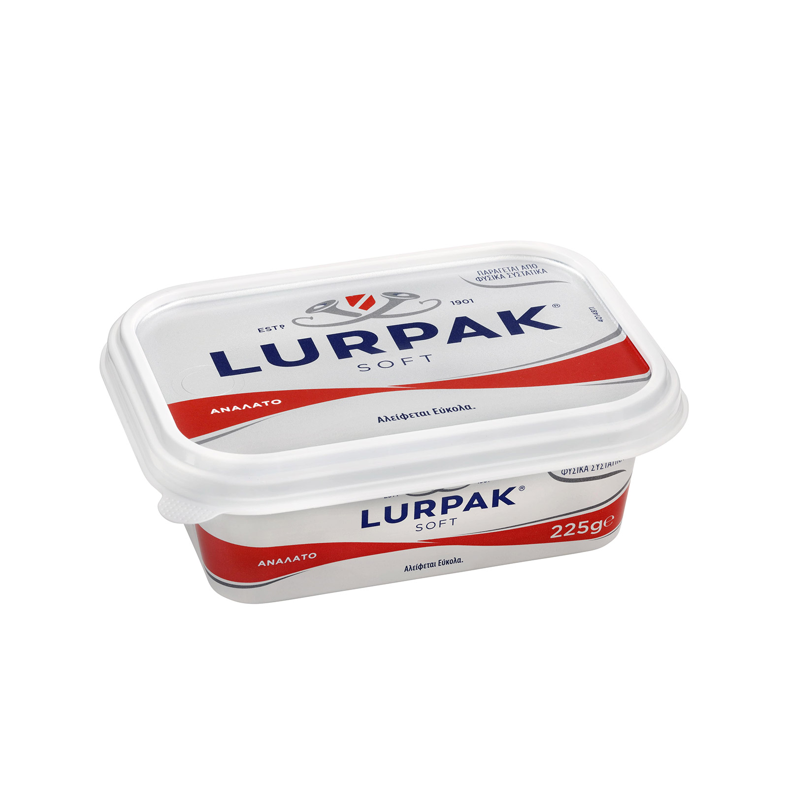 Lurpak βούτυρο soft ανάλατο 225g εικόνα 1