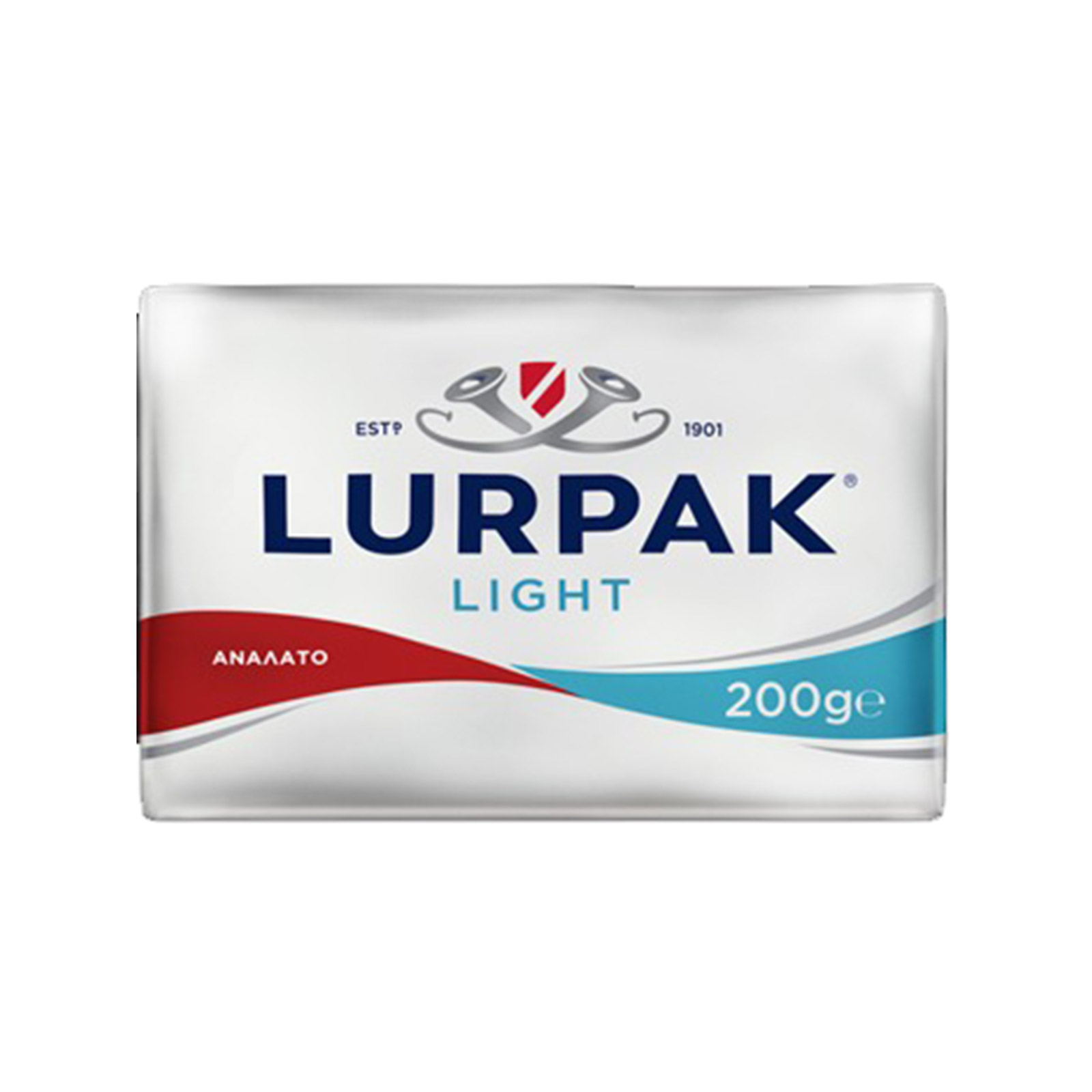Lurpak βούτυρο ελαφρύ, ανάλατο 200g εικόνα 1