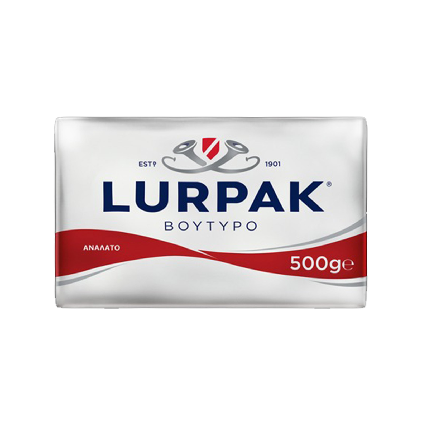 Lurpak βούτυρο αγελάδος ανάλατο 500g εικόνα 1