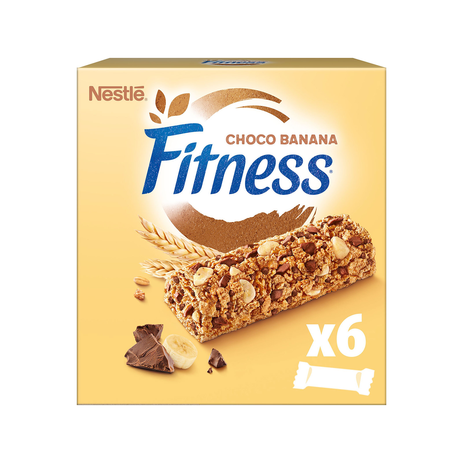 Fitness Bars cereal bar Choco Banana 6x23.5g image 1