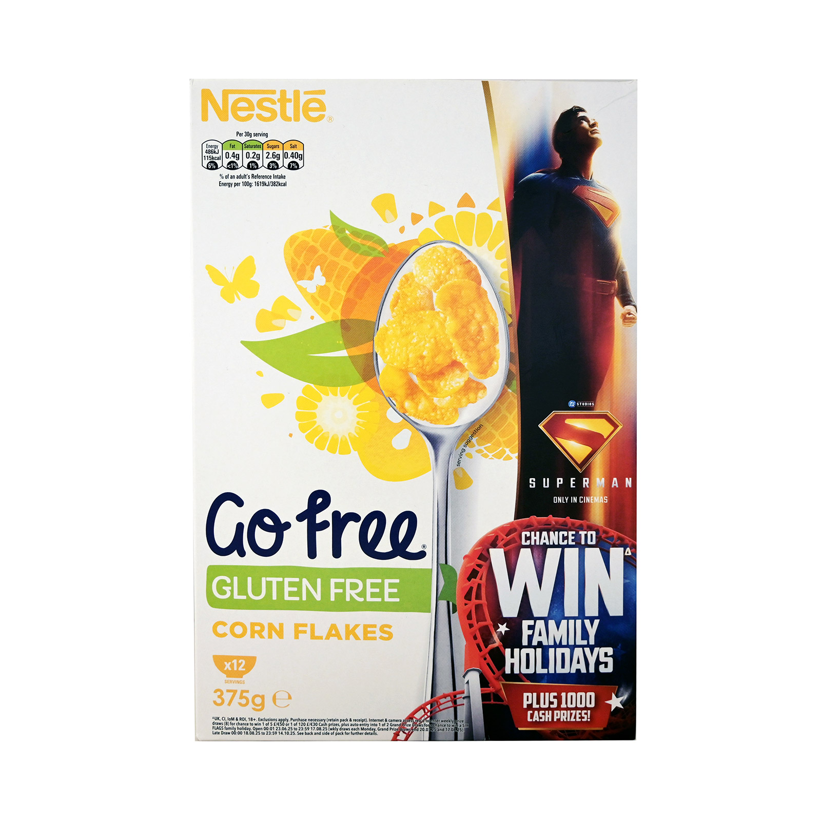 Nestle Gofree corn flakes cereal 375g image 1