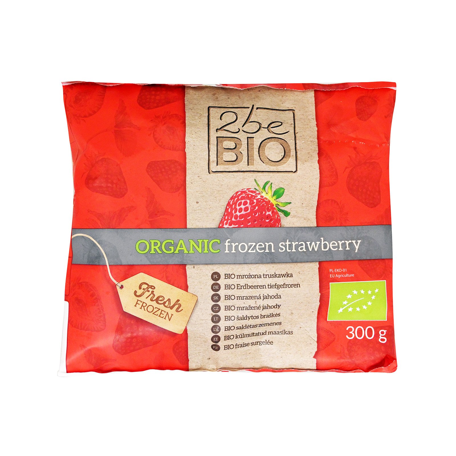 2Be frozen strawberry 300g image 1