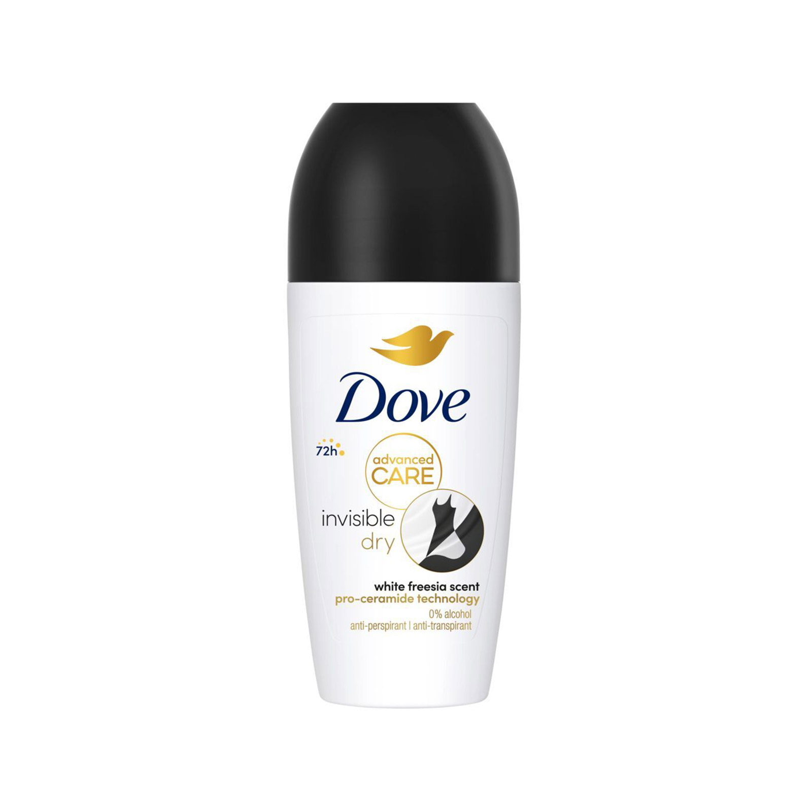 Dove Invisible Dry αποσμητικό roll on 50ml εικόνα 1