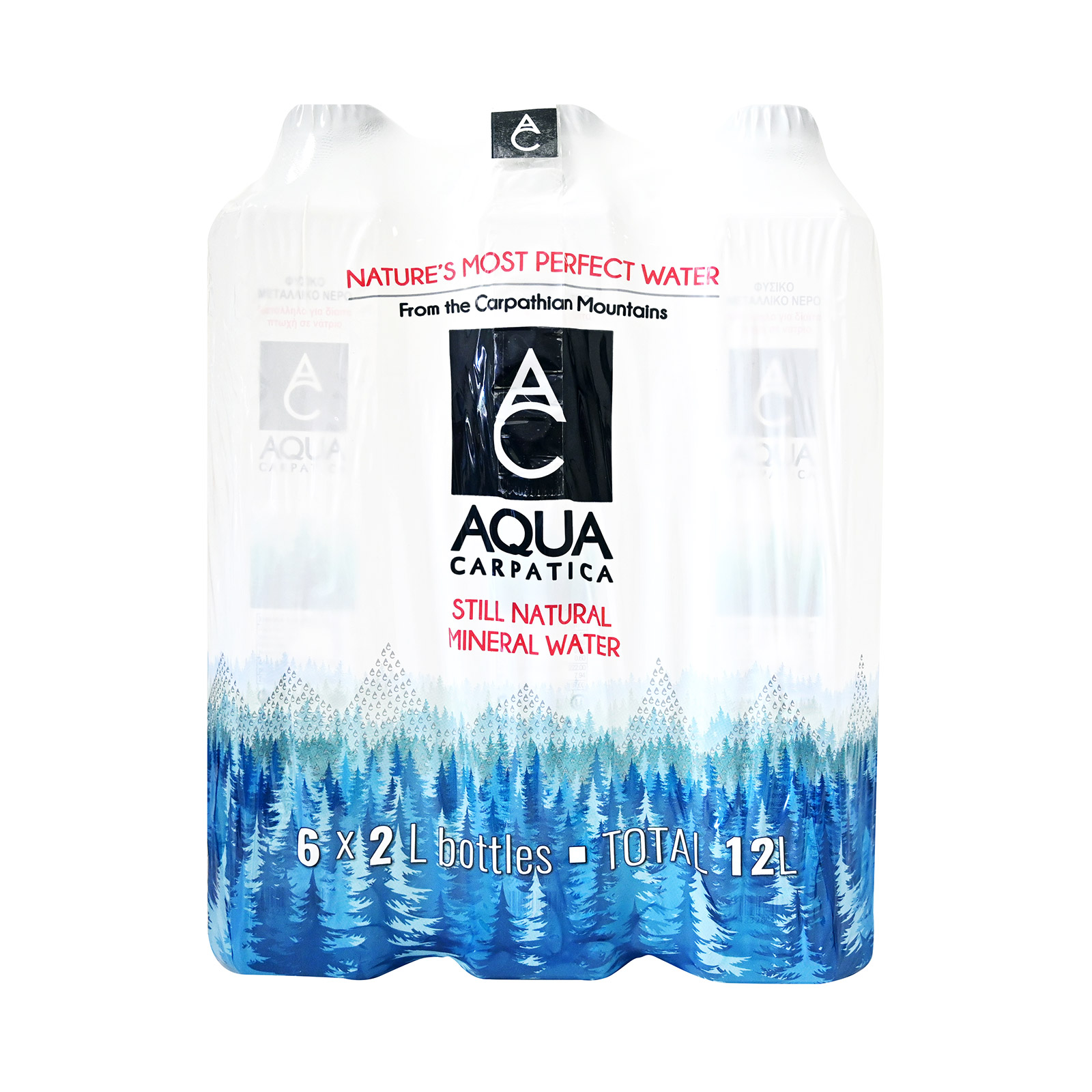 Aqua Carpatica φυσικό μεταλλικό νερό 6x2lt εικόνα 1