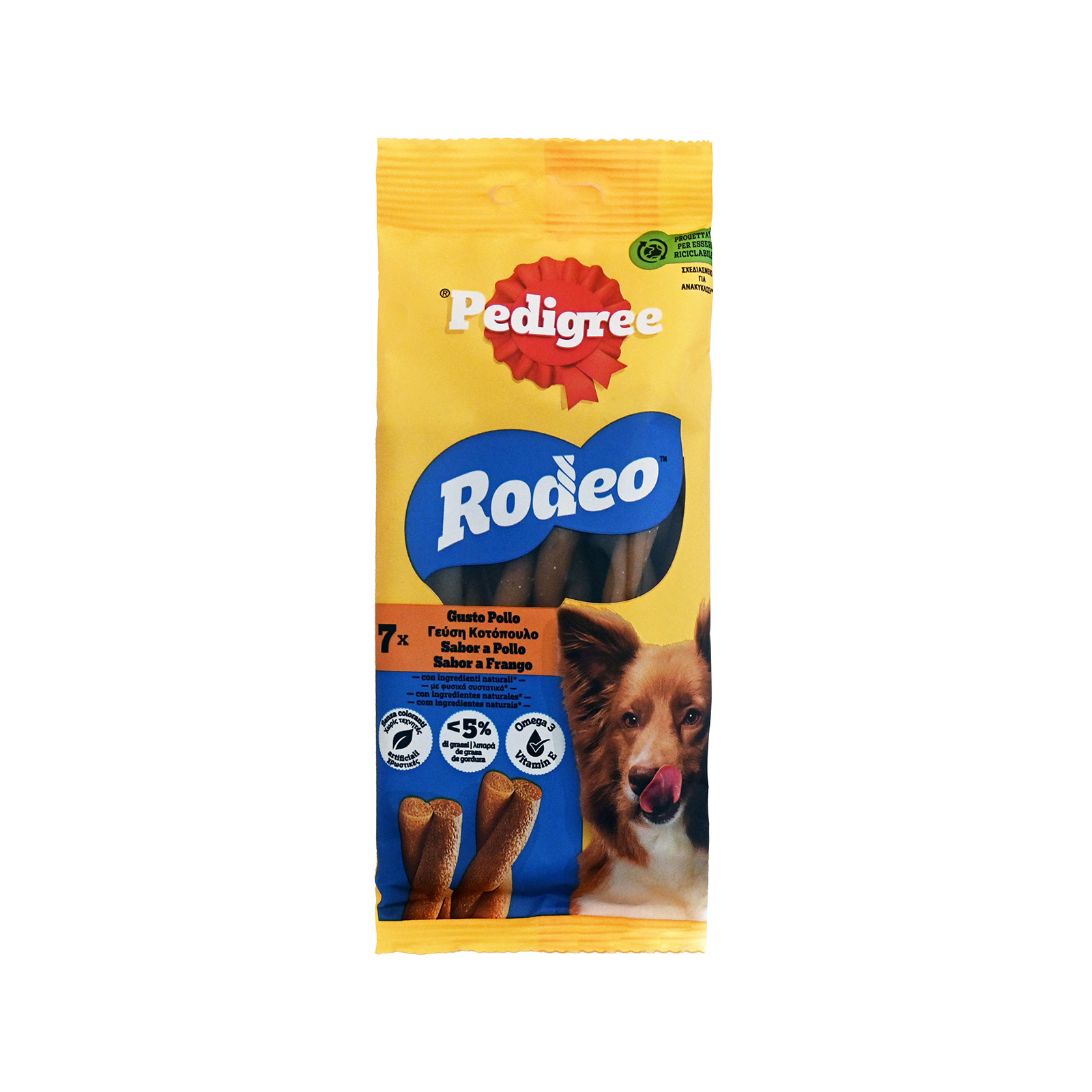 Pedigree Rodeo συμπληρωματική τροφή για σκύλους 123g εικόνα 1